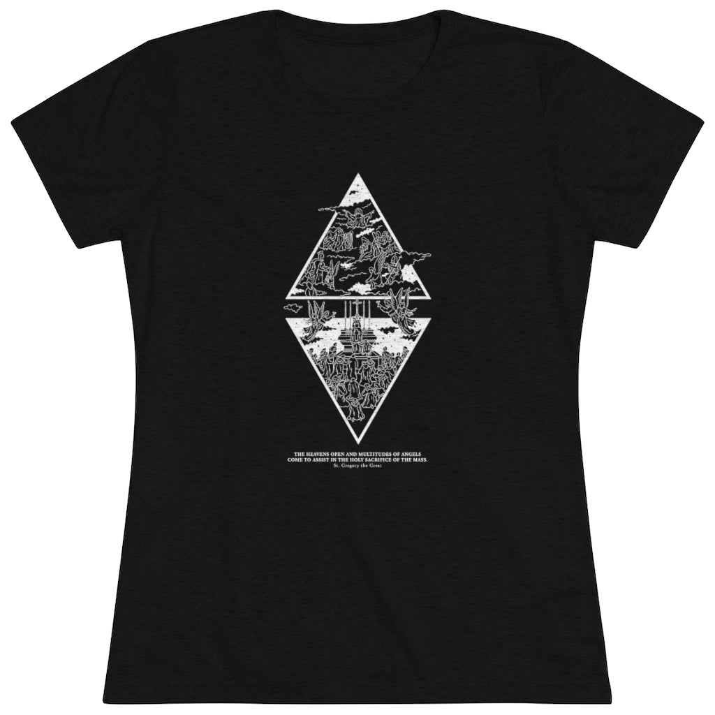 Women's The Holy Mass Premium T-Shirt
