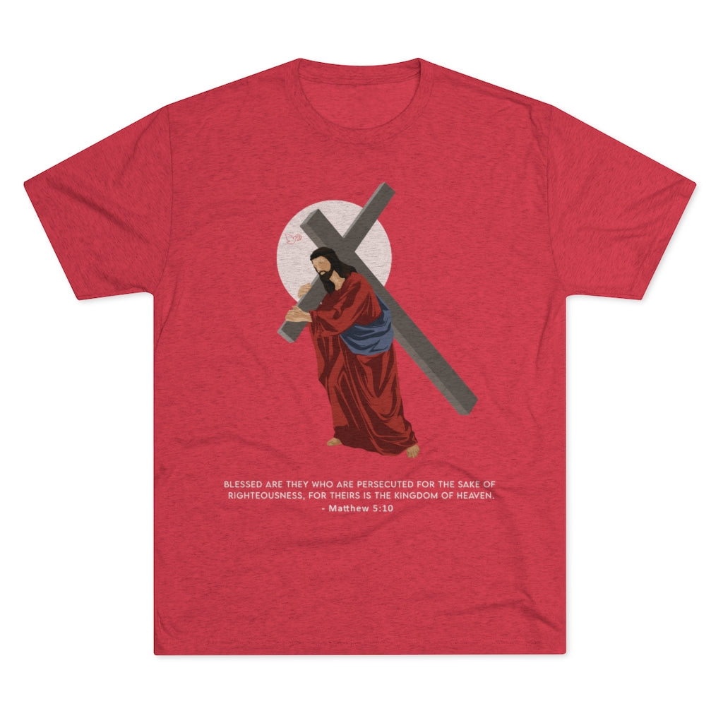 Men's Jesus Christ - Blessed are the persecuted Premium T-Shirt