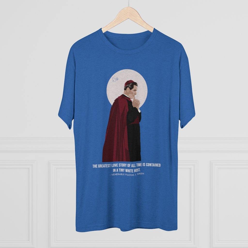 Men's Fulton J. Sheen Premium T-Shirt - CatholicConnect.shop