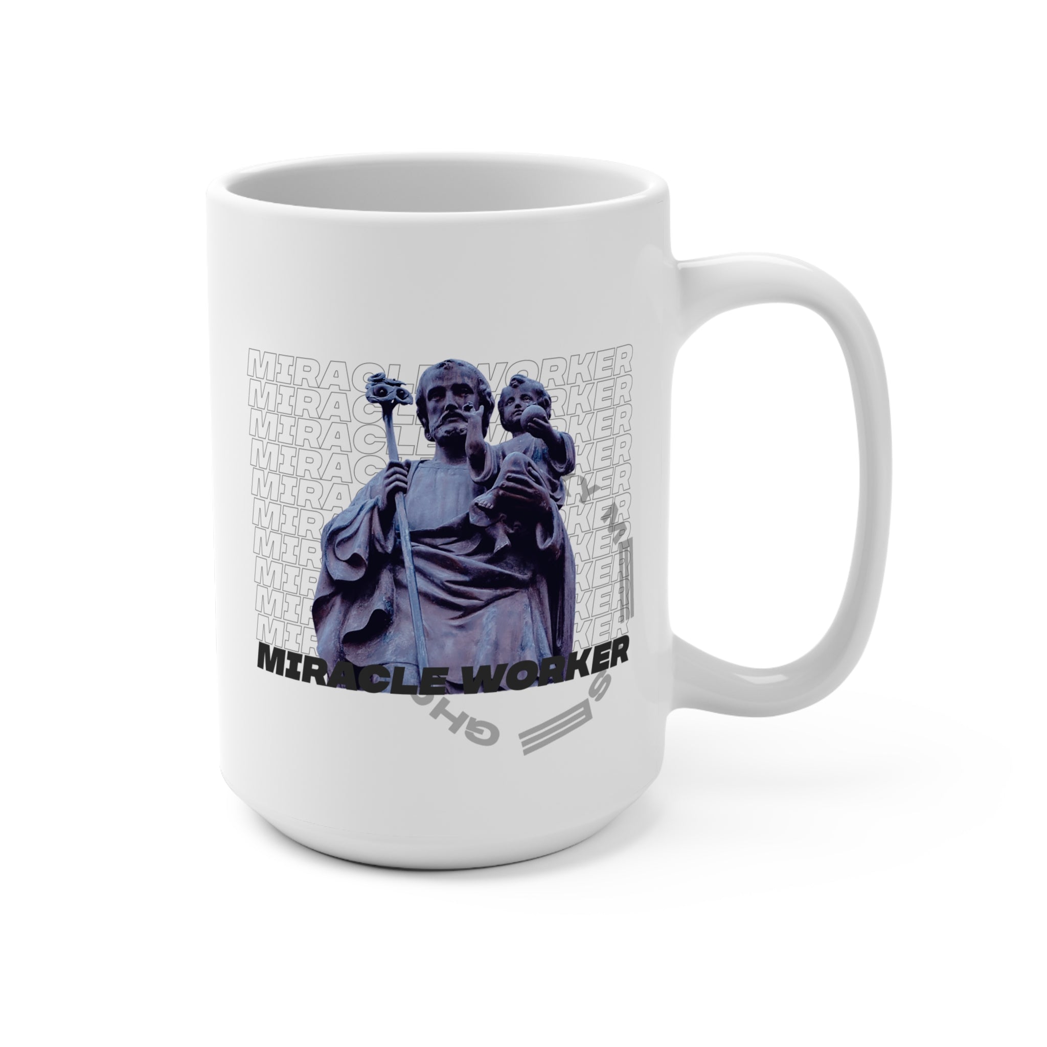 St. Joseph Miracle Worker Coffee Mug 15oz