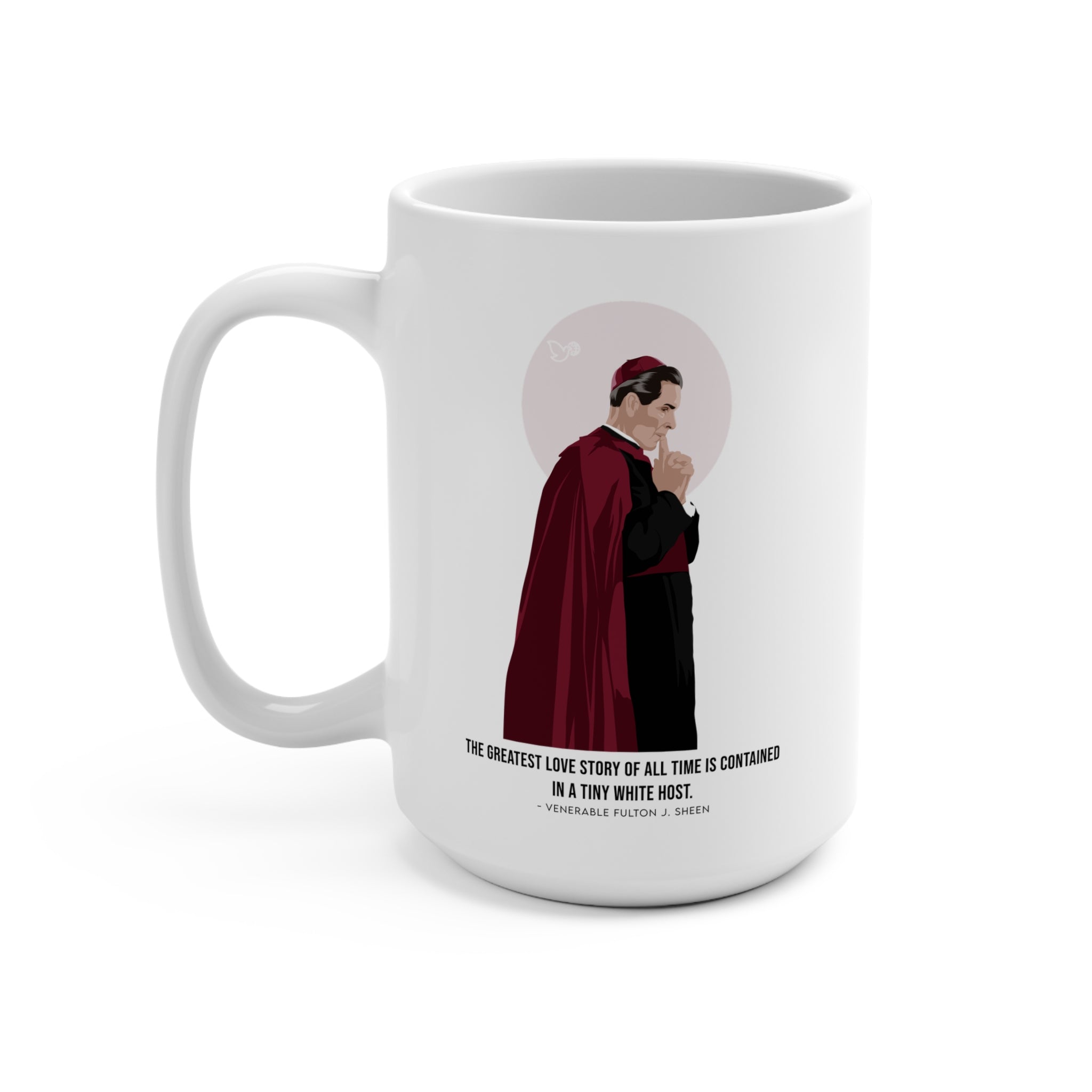 Fulton J. Sheen Coffee Mug 15oz