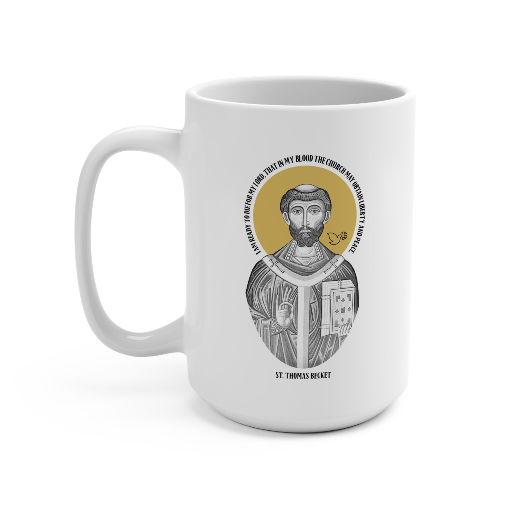 Saint Thomas Becket Coffee Mug 15oz