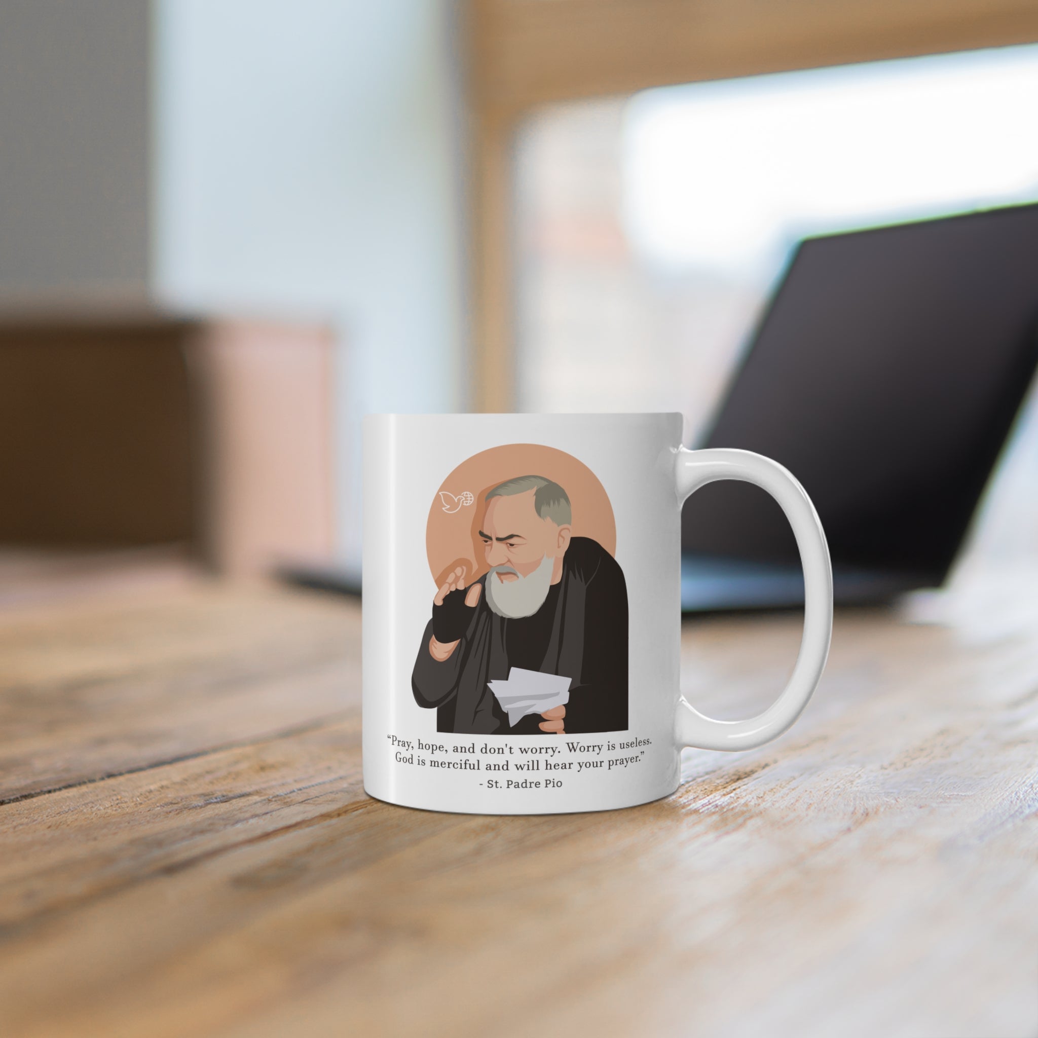 Saint Padre Pio Coffee Mug