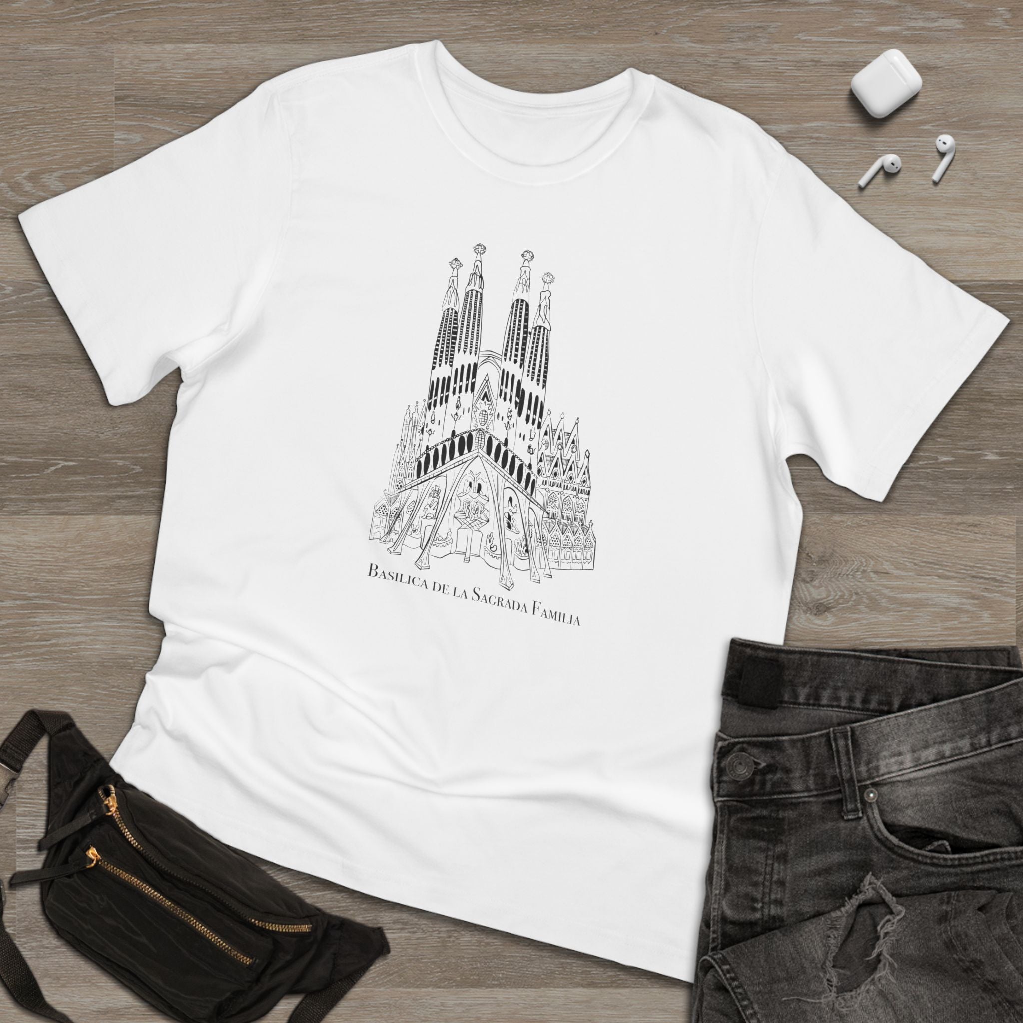 Basilica De La Sagrada Familia Unisex T-Shirt