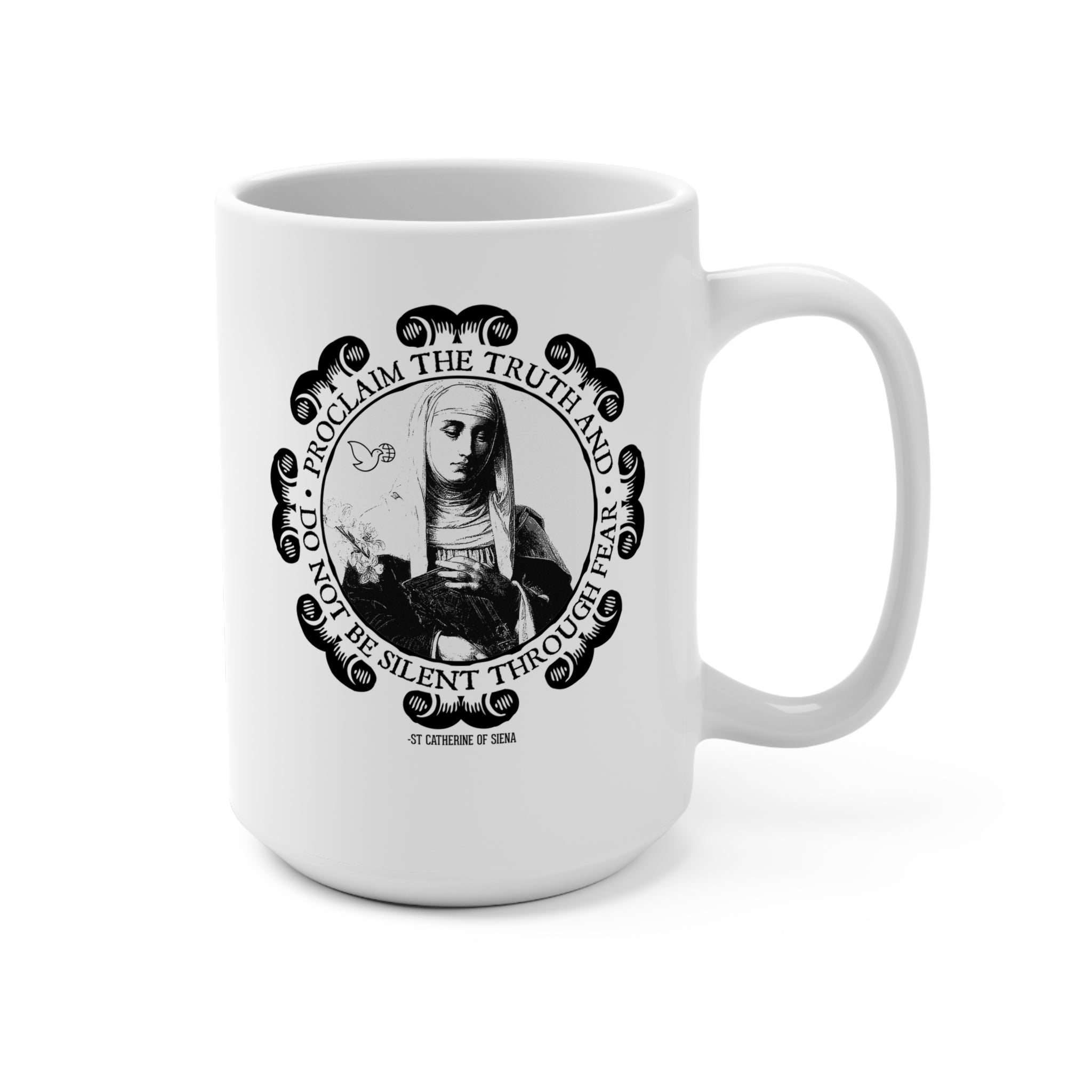 St. Catherine of Siena Coffee Mug 15oz