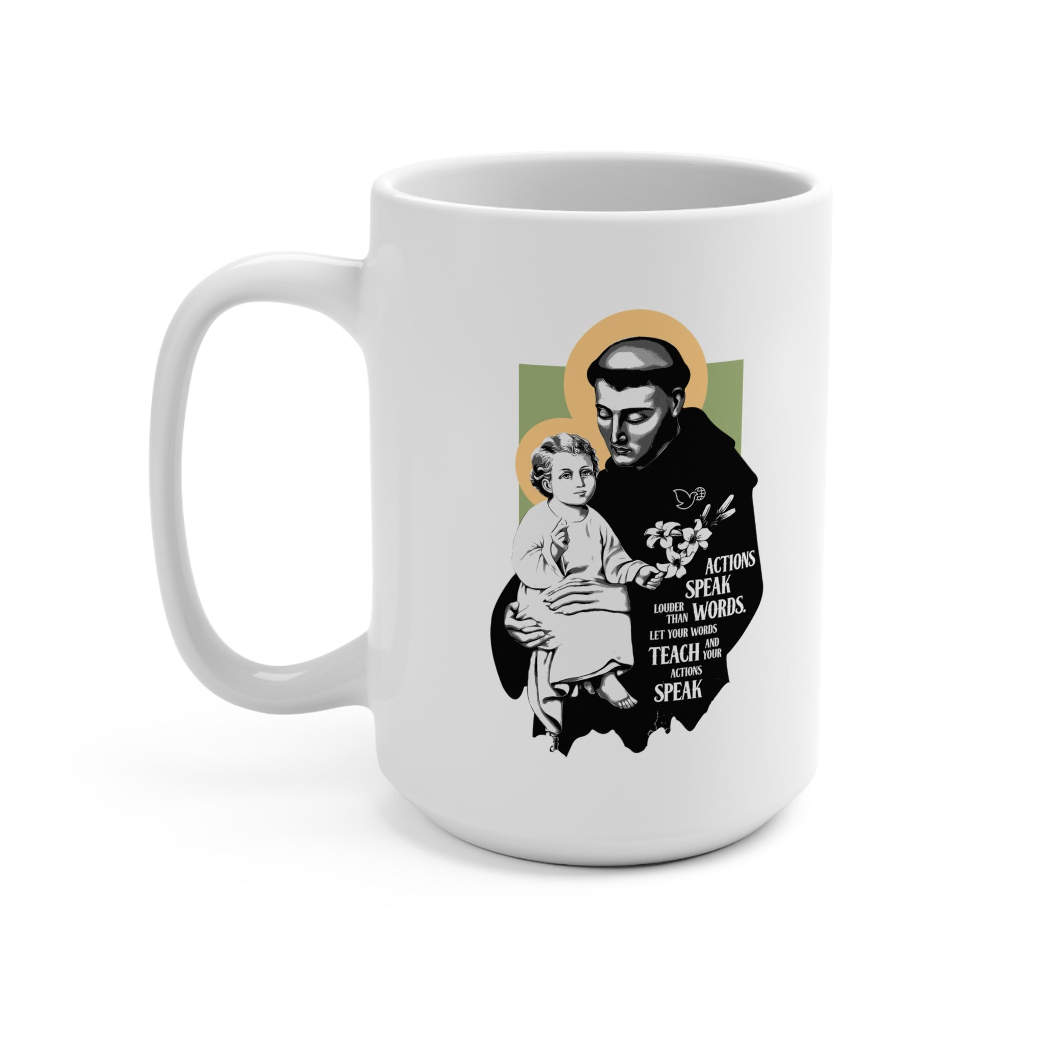 St. Anthony of Padua Coffee Mug 15oz