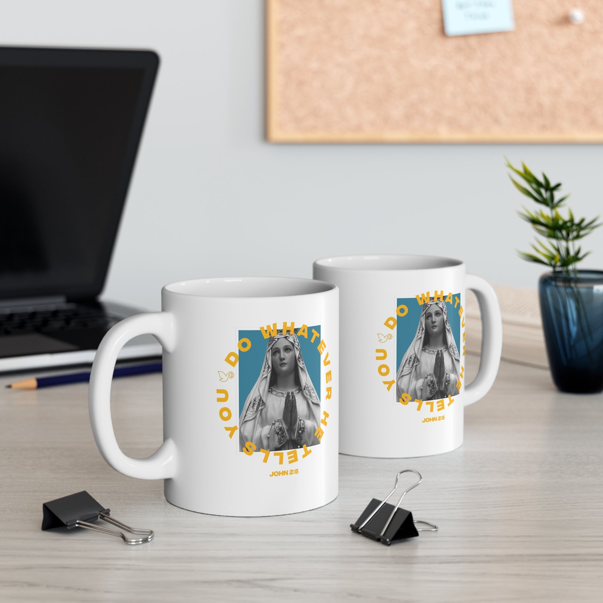 Our Lady of Lourdes Coffee Mug