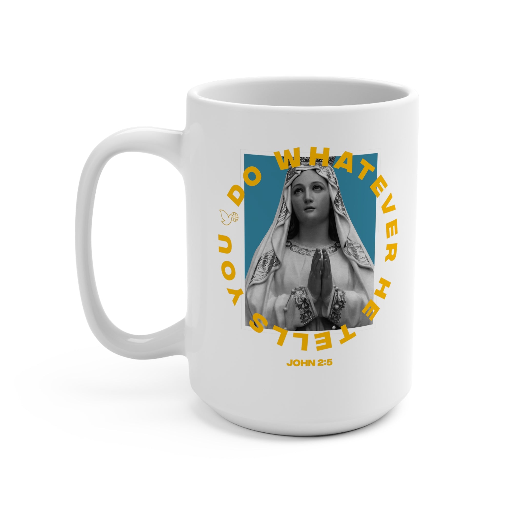 Our Lady of Lourdes Coffee Mug 15oz