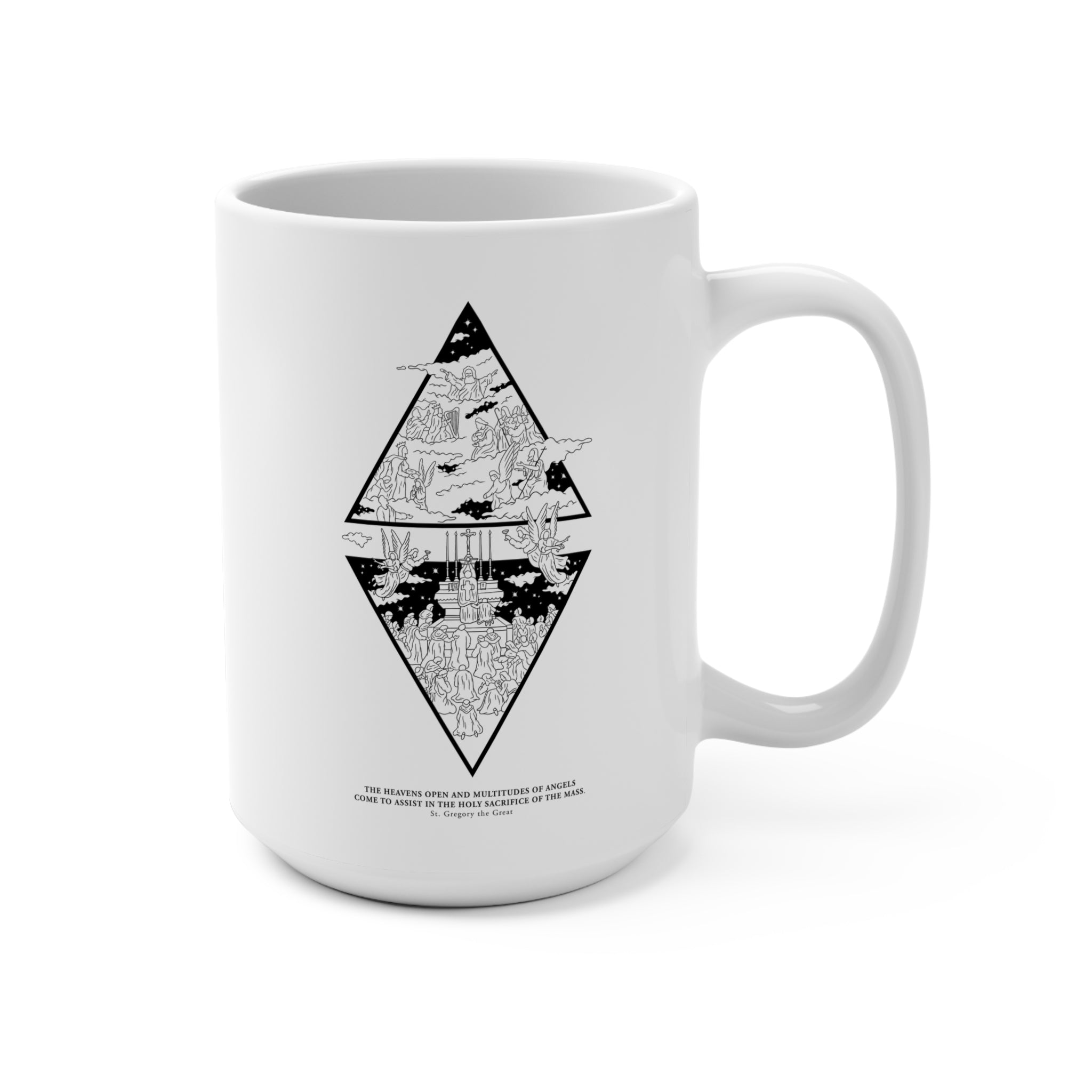 The Holy Mass Coffee Mug 15oz