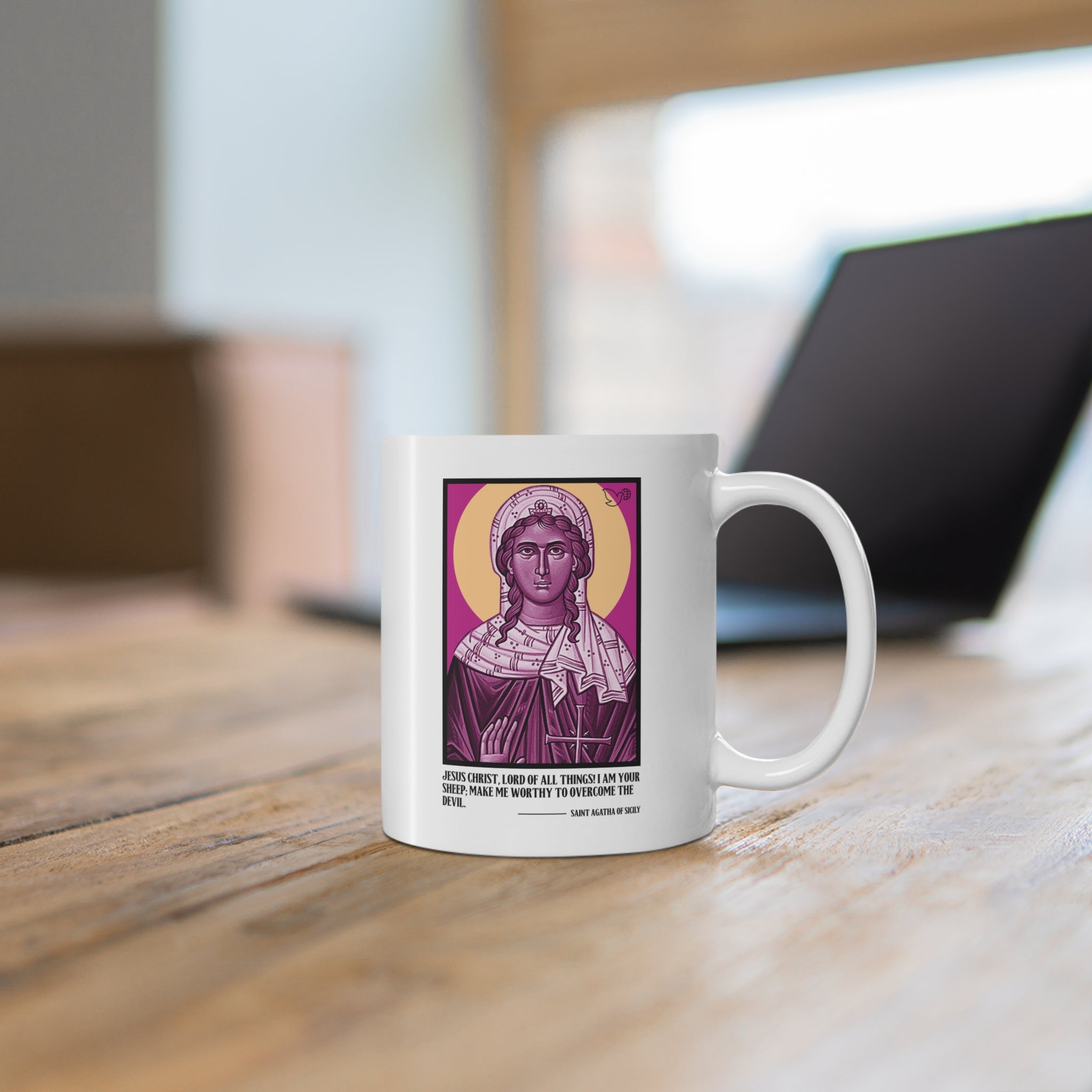 Saint Agatha Coffee Mug