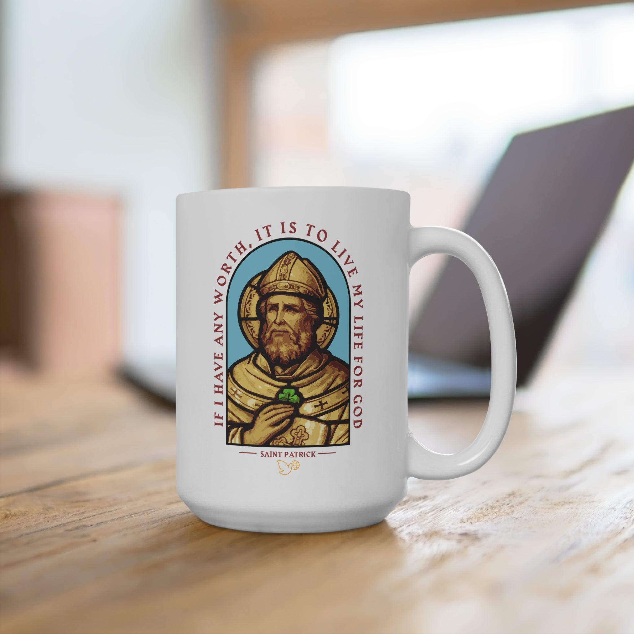 Saint Patrick Coffee Mug 15oz