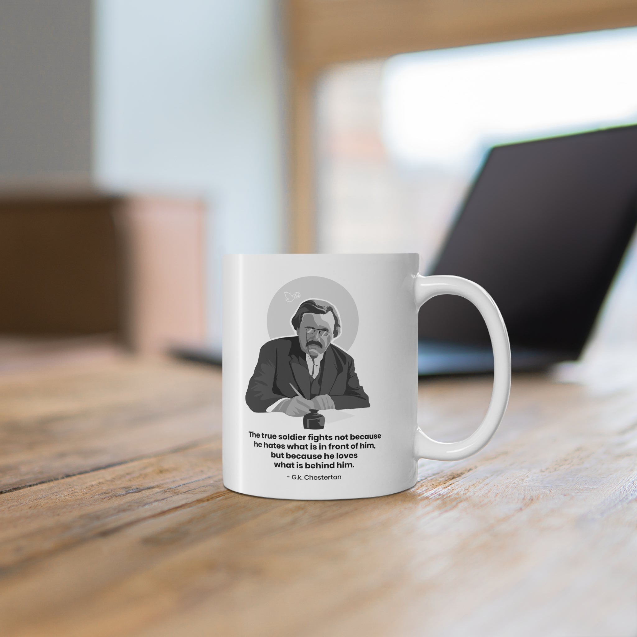 GK Chesterton Coffee Mug