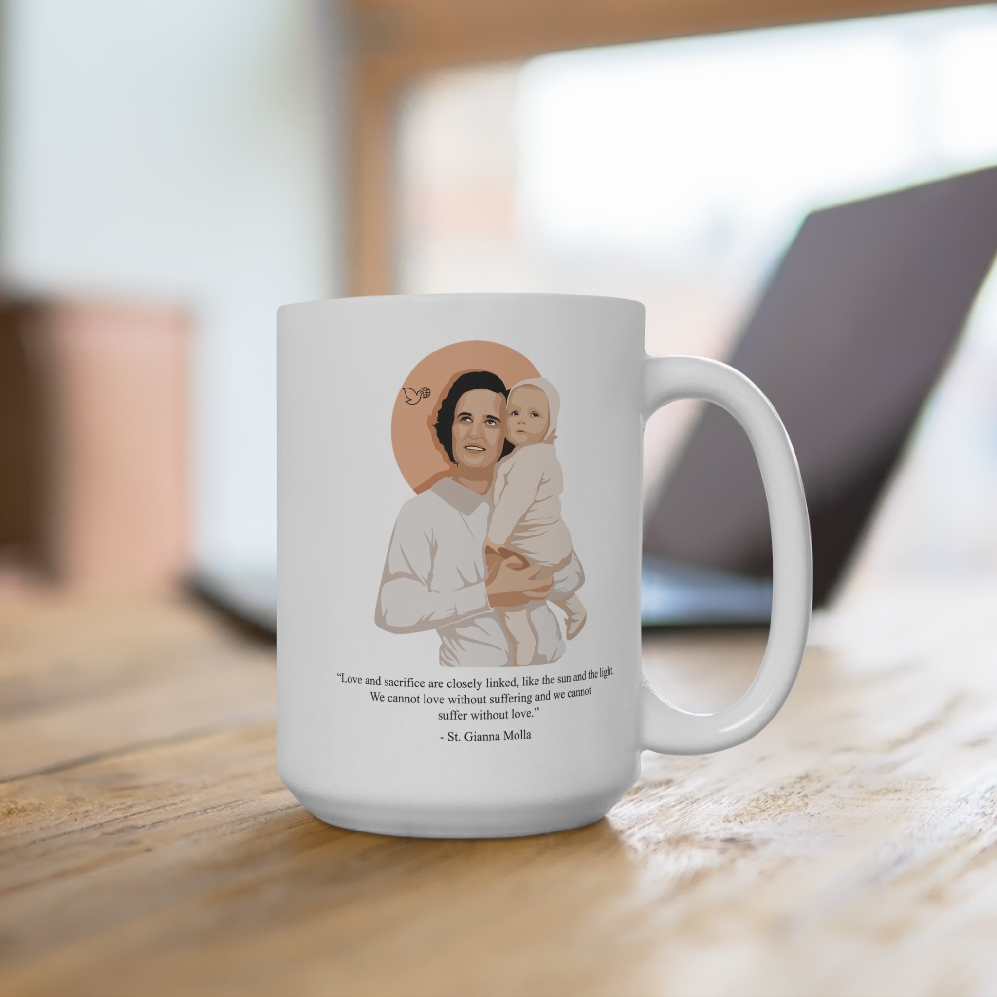 St. Gianna Beretta Coffee Mug 15oz