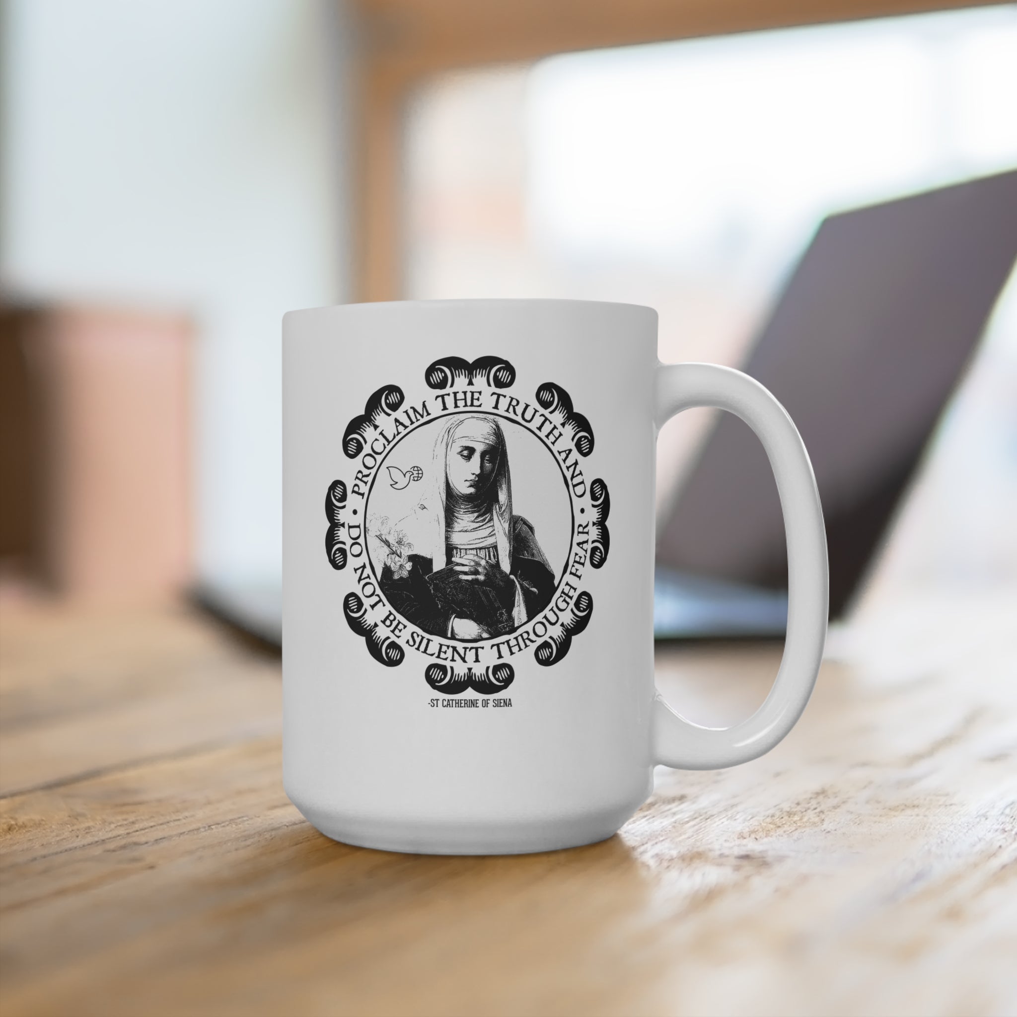 St. Catherine of Siena Coffee Mug 15oz