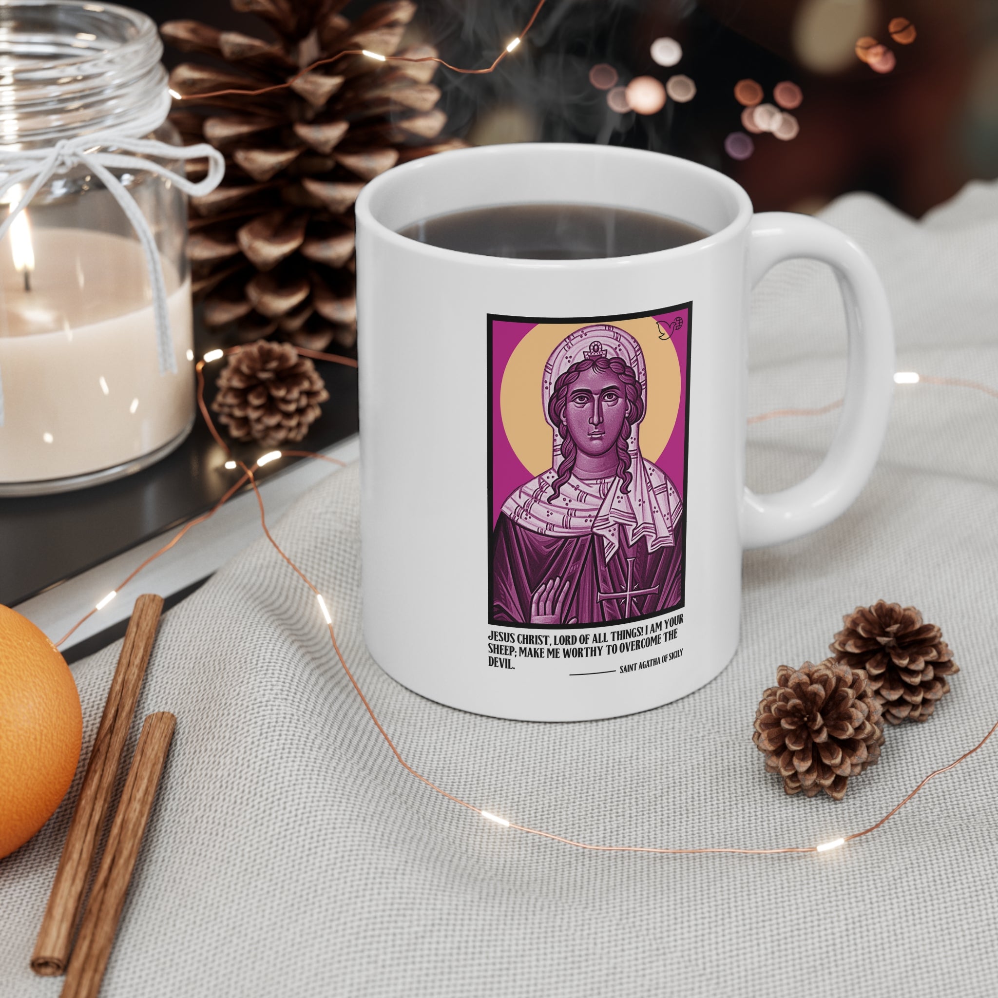 Saint Agatha Coffee Mug