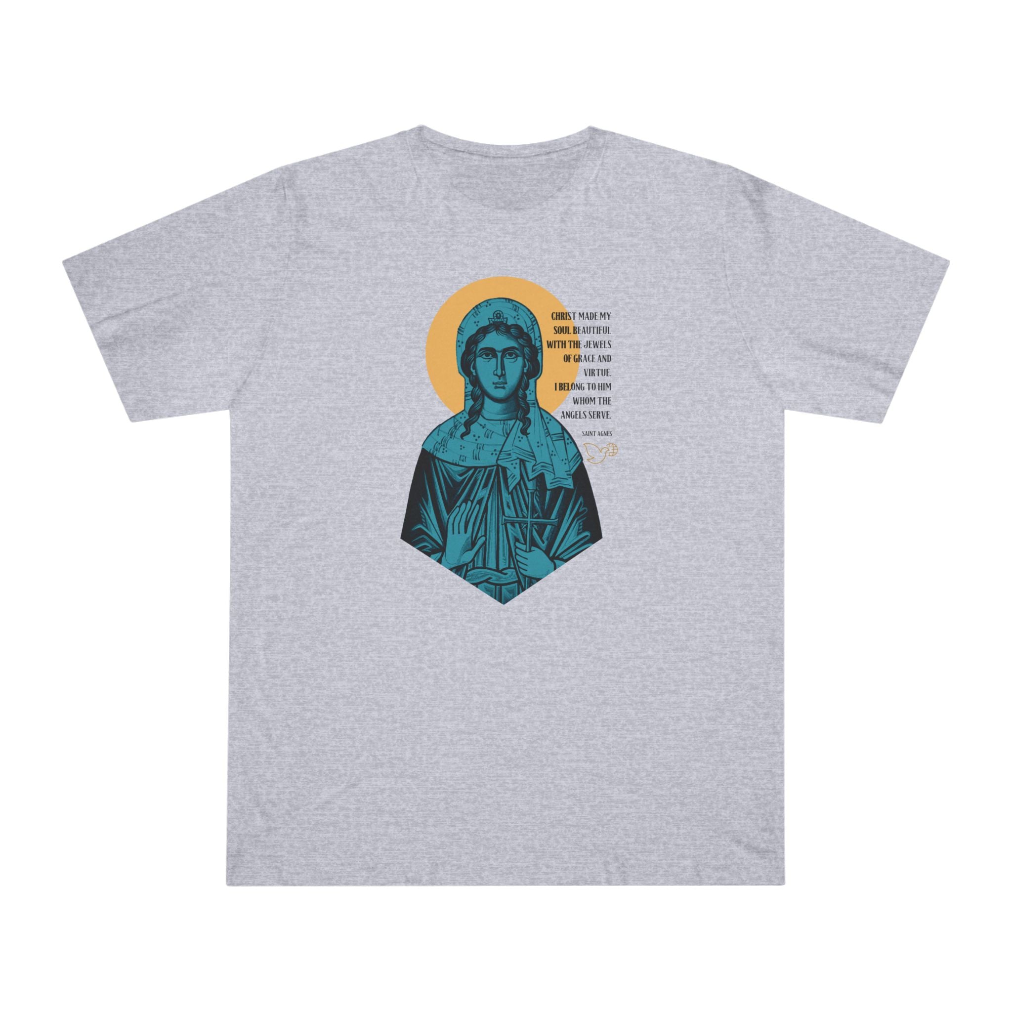 Saint Agnes of Rome Unisex T-shirt