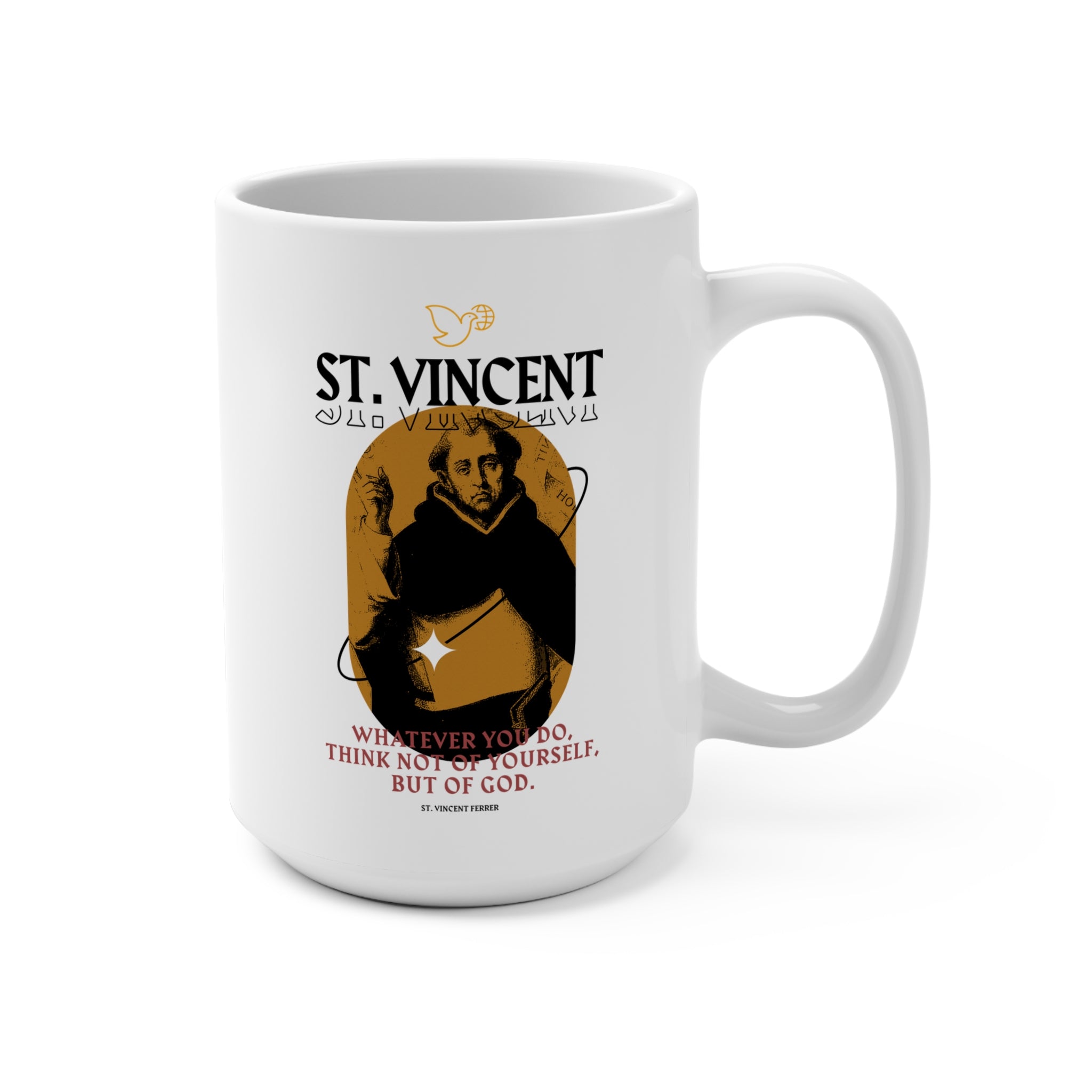 St. Vincent Ferrer Coffee Mug 15oz