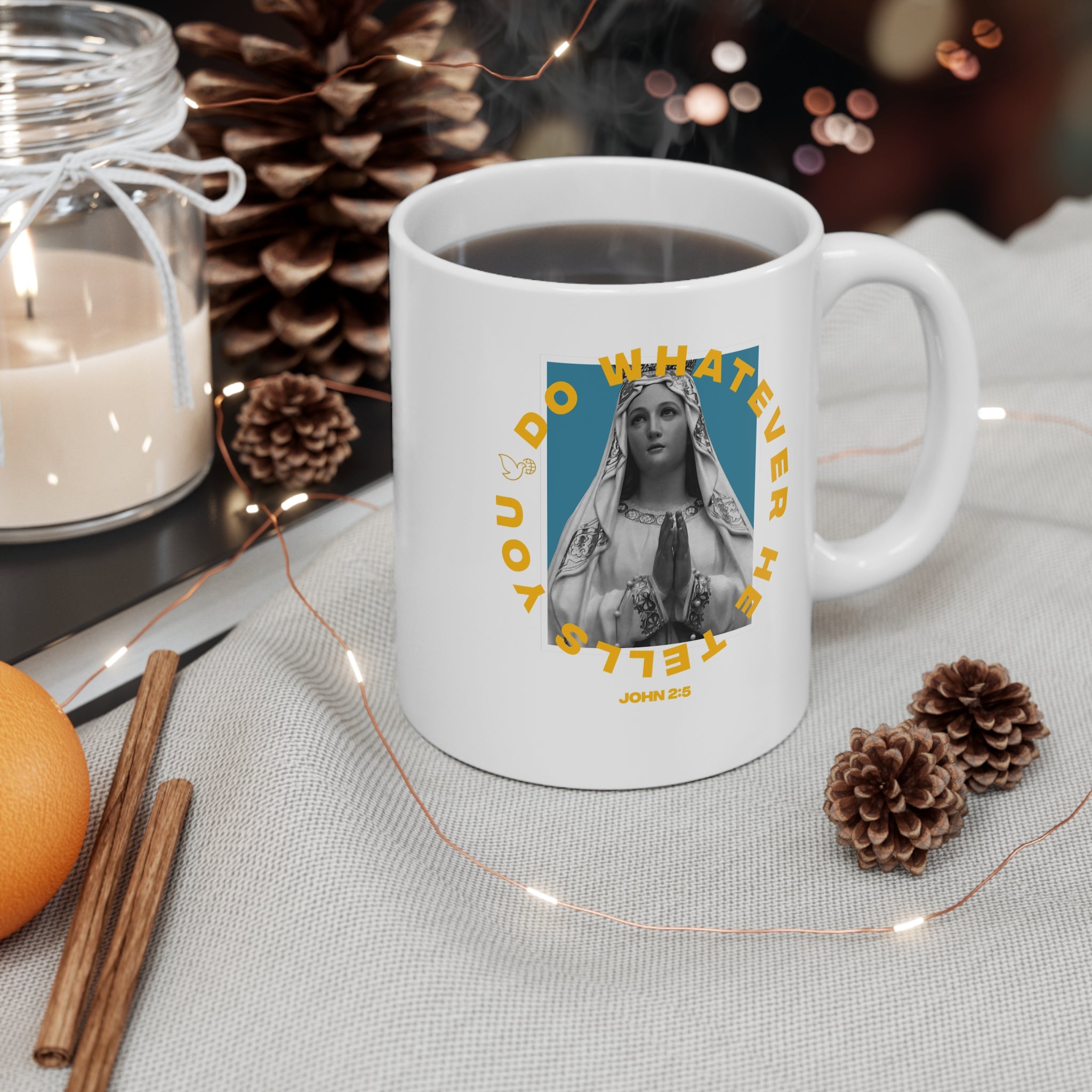 Our Lady of Lourdes Coffee Mug