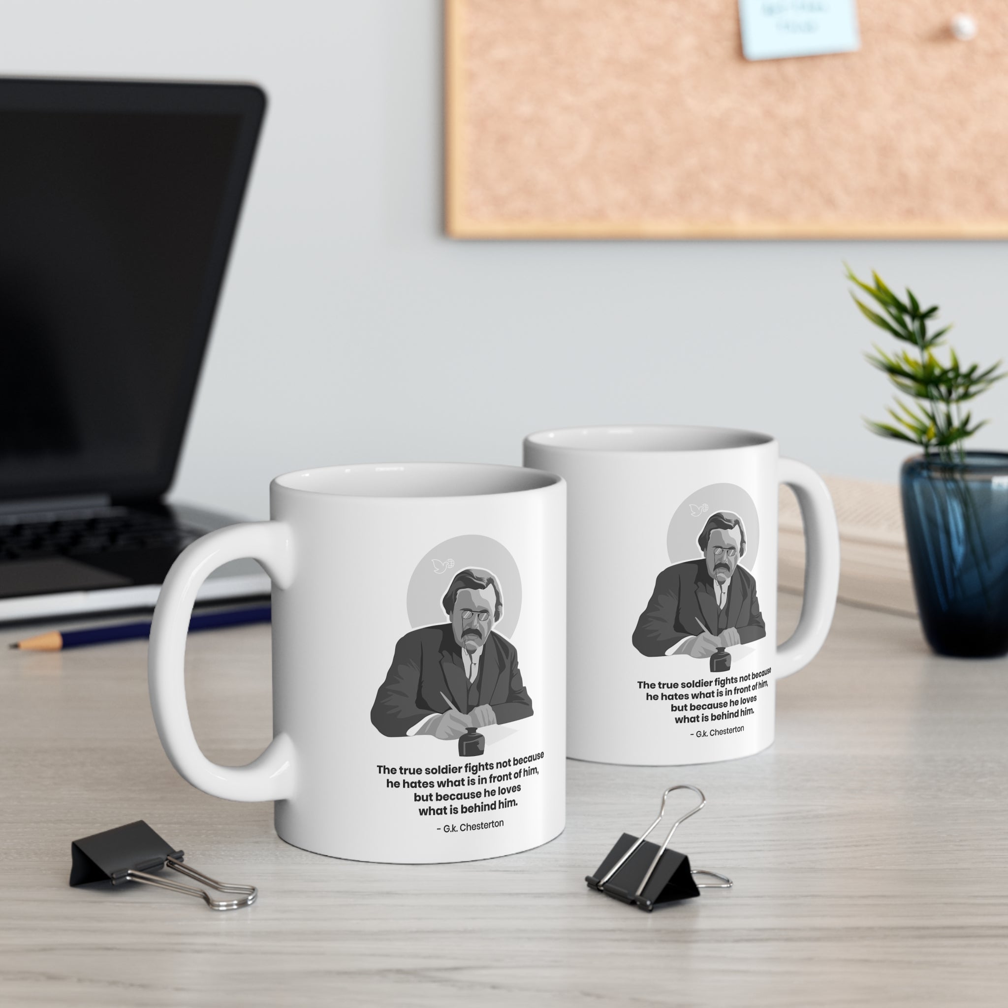 GK Chesterton Coffee Mug