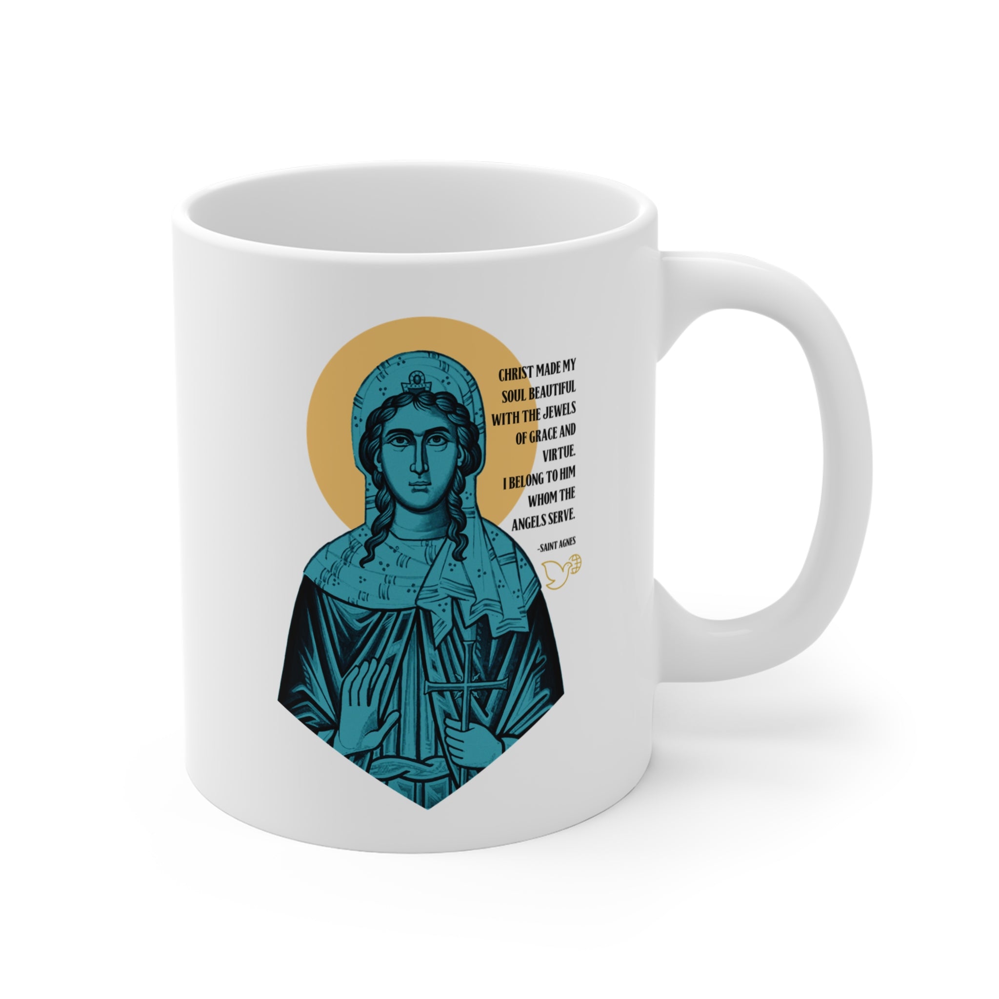 Saint Agnes of Rome Coffee Mug