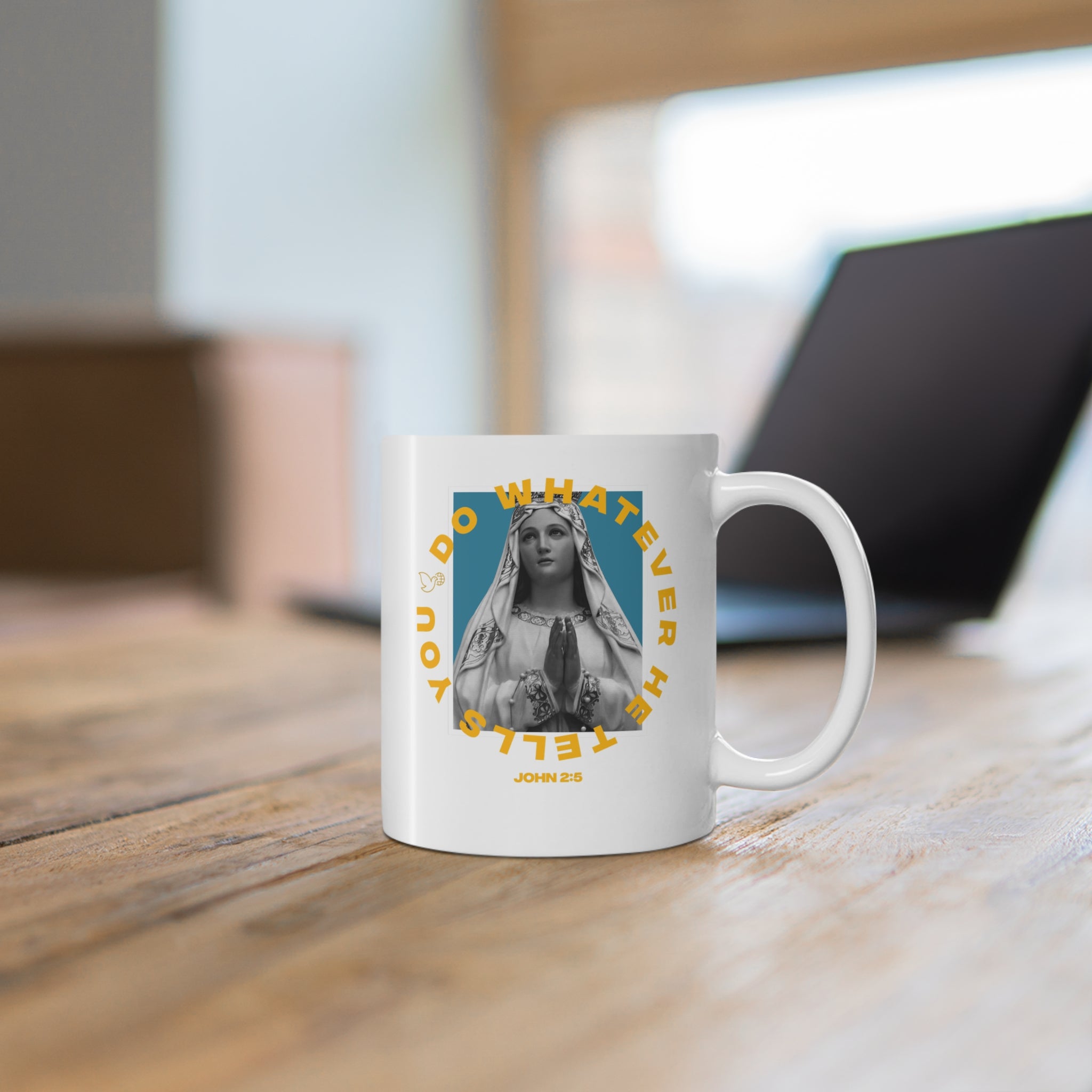 Our Lady of Lourdes Coffee Mug