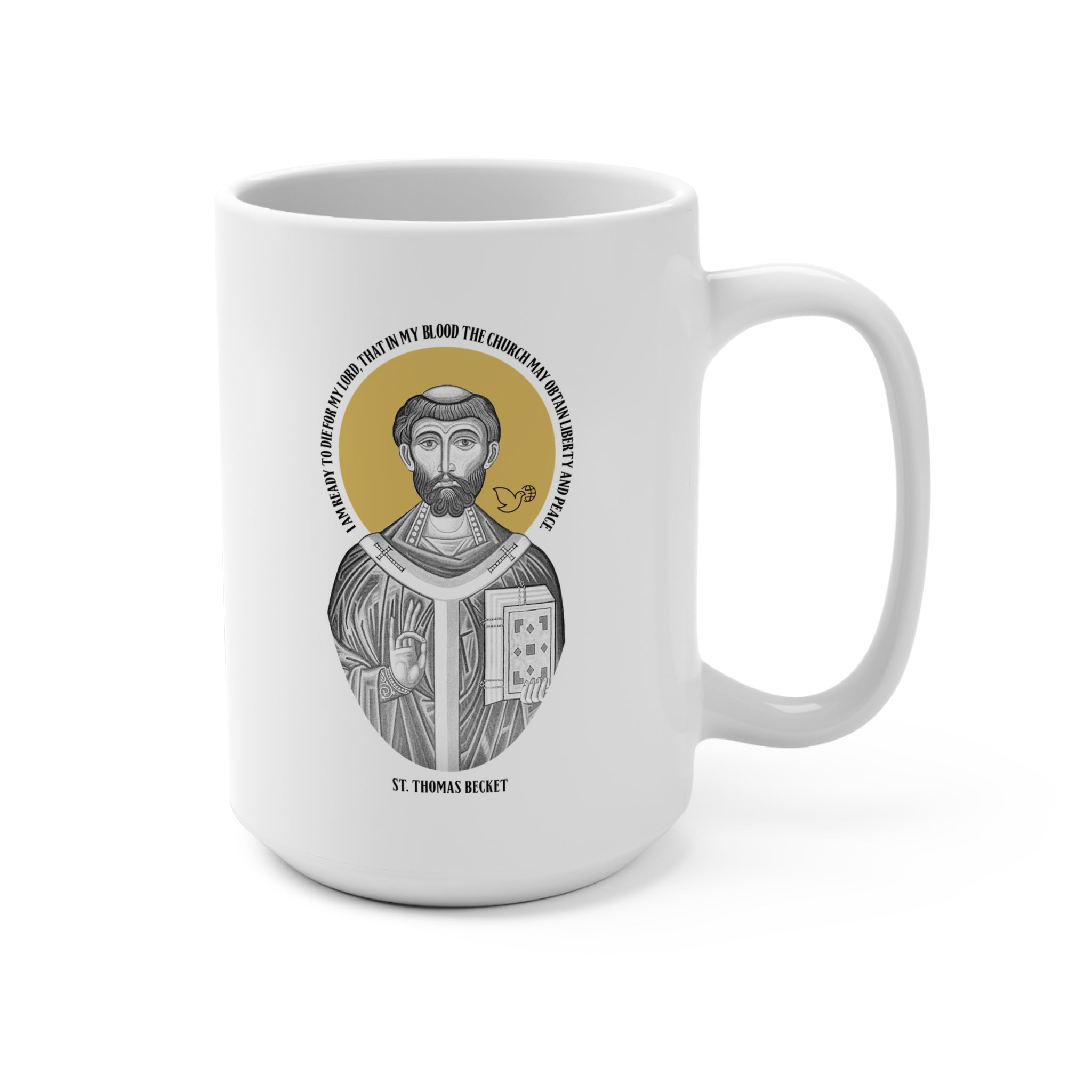 Saint Thomas Becket Coffee Mug 15oz