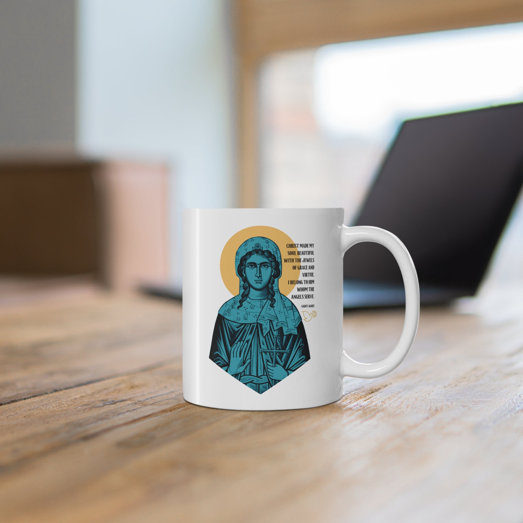 Saint Agnes of Rome Coffee Mug