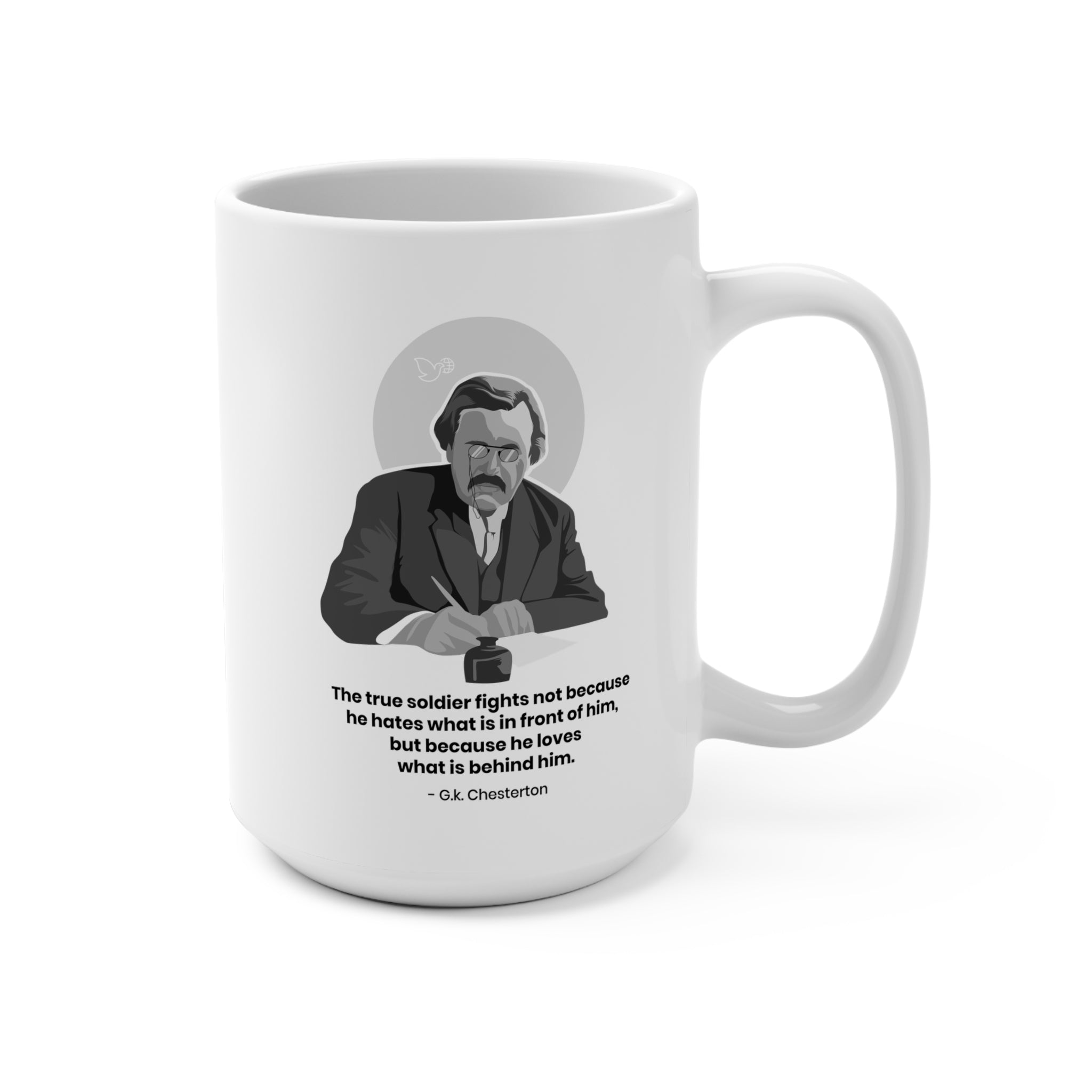 GK Chesterton Coffee Mug 15oz