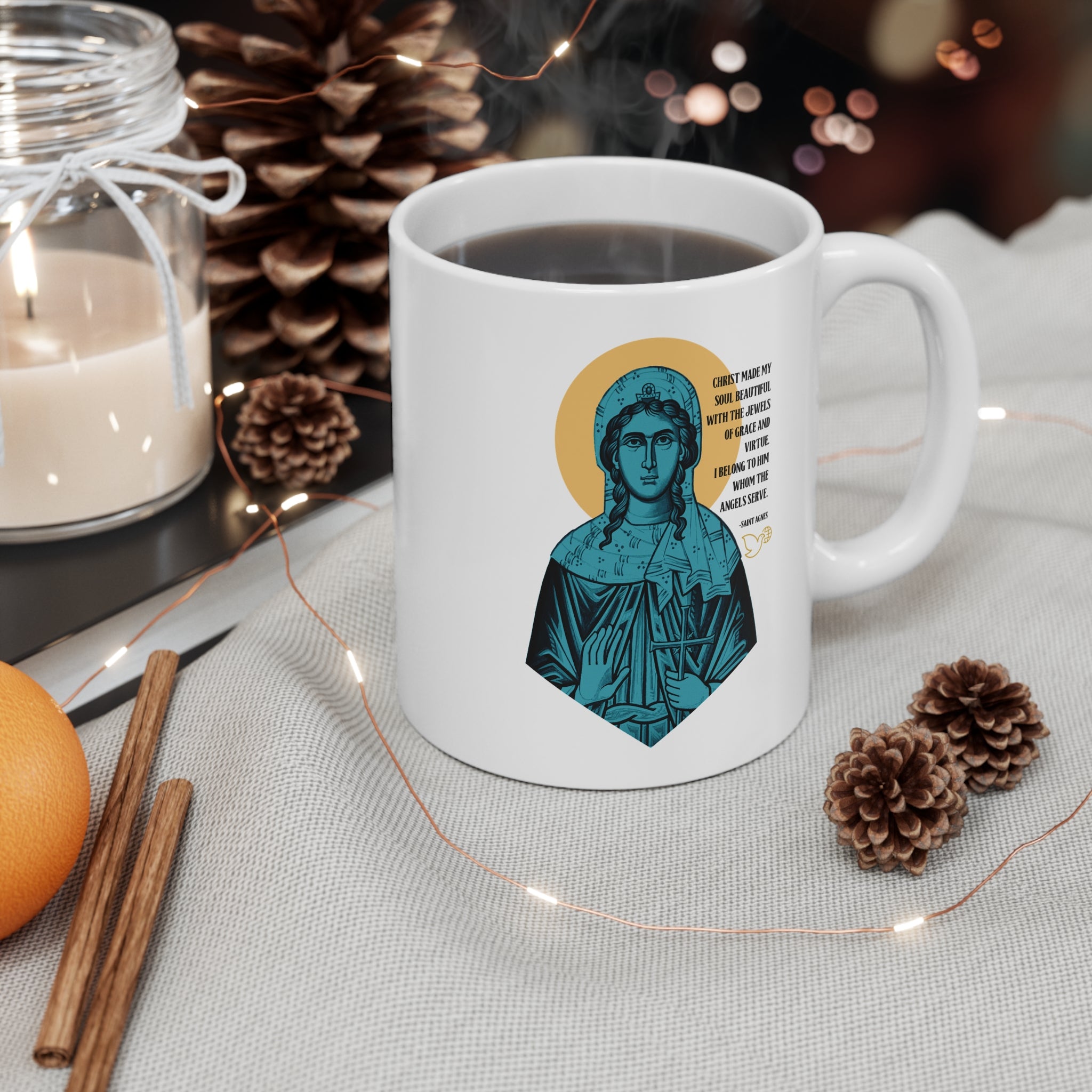 Saint Agnes of Rome Coffee Mug