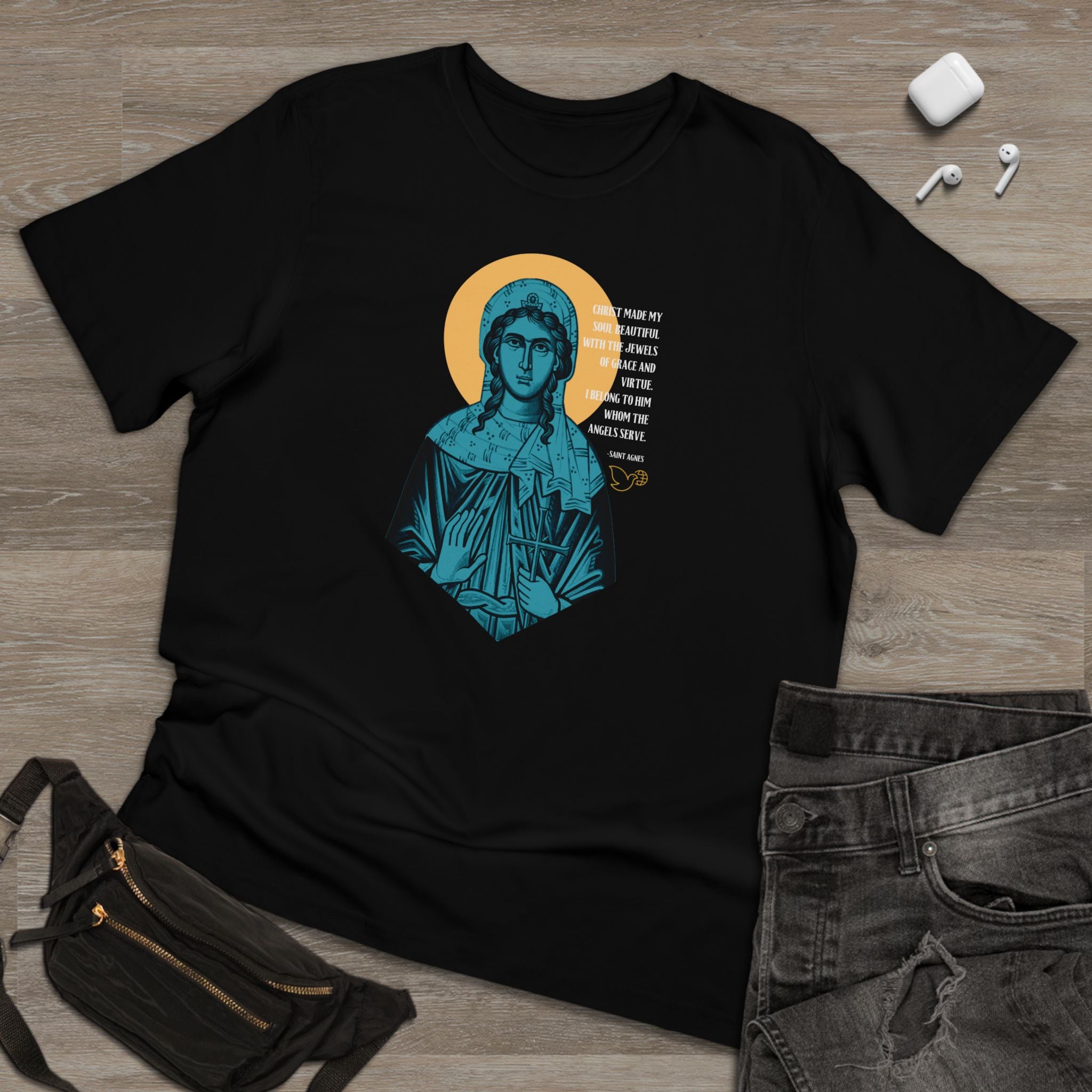 Saint Agnes of Rome Unisex T-shirt