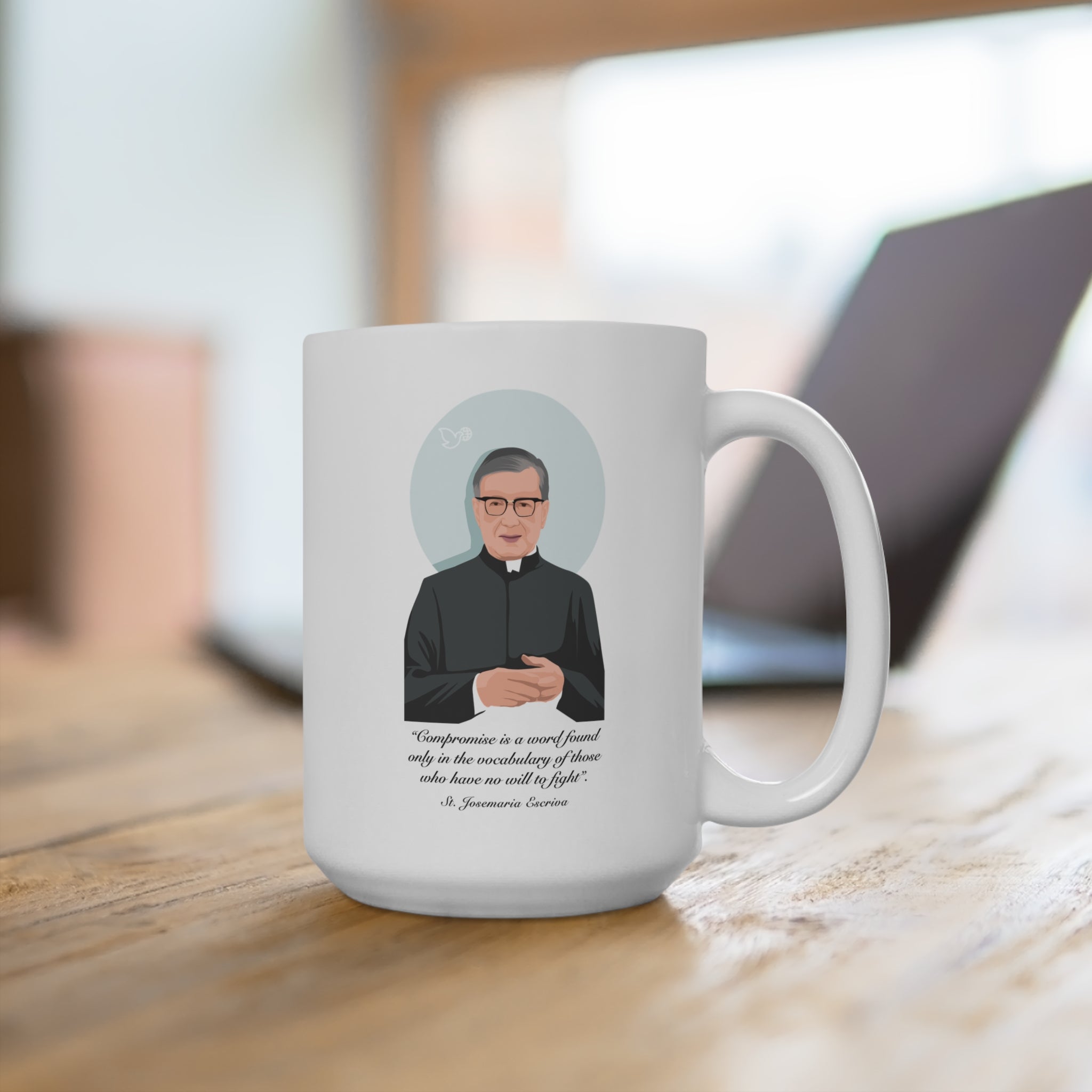 St. Josemaria Escriva Coffee Mug 15oz