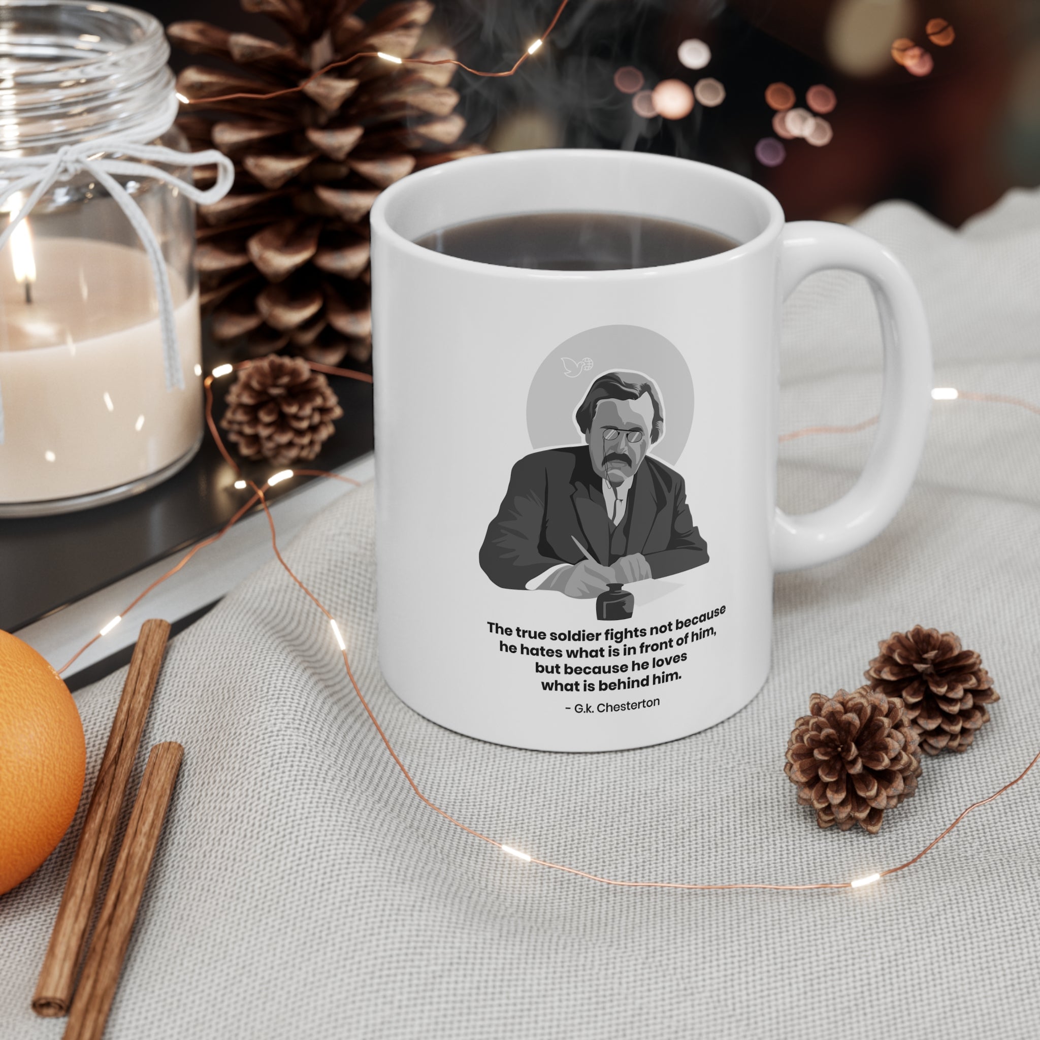 GK Chesterton Coffee Mug