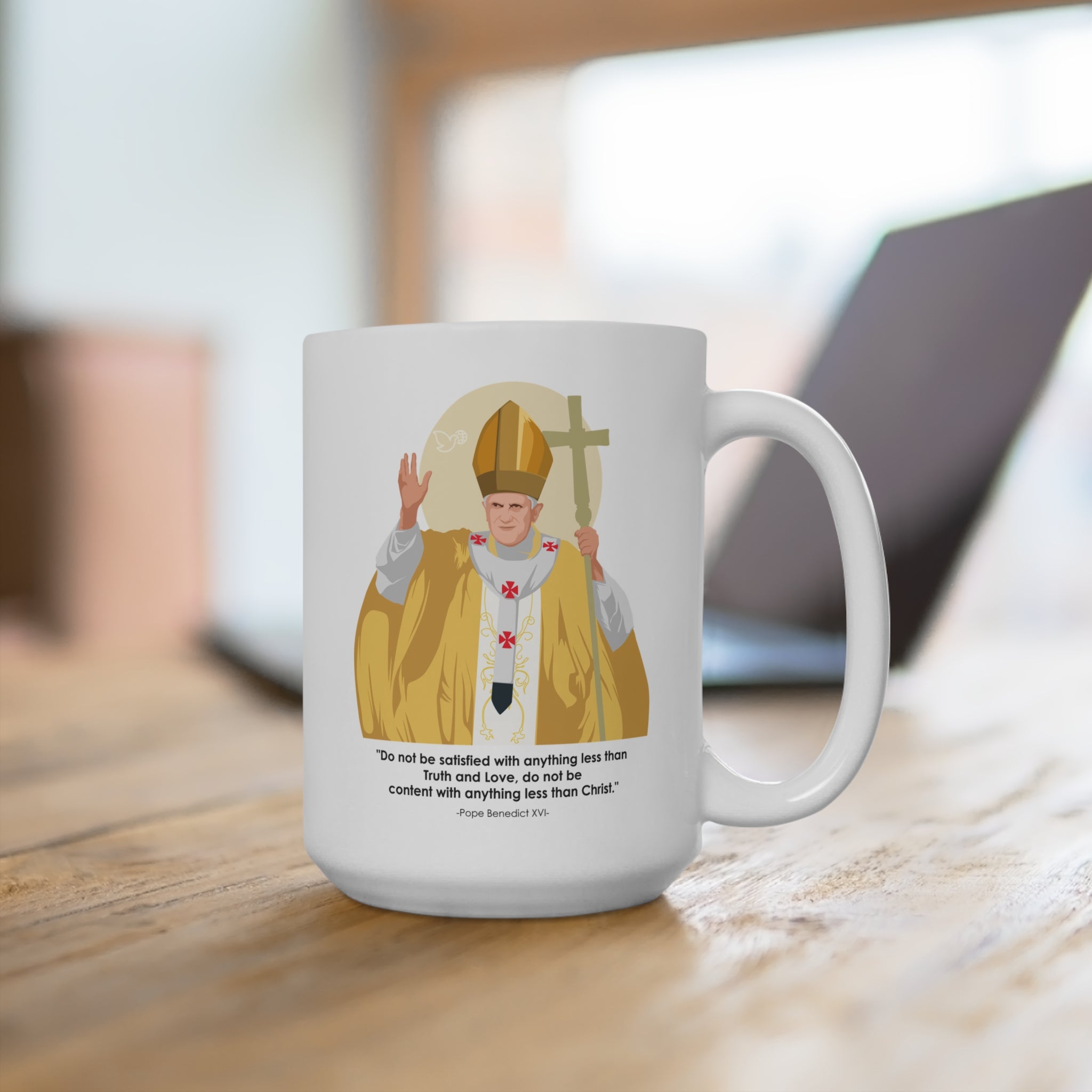 Pope Benedict XVI Coffee Mug 15oz