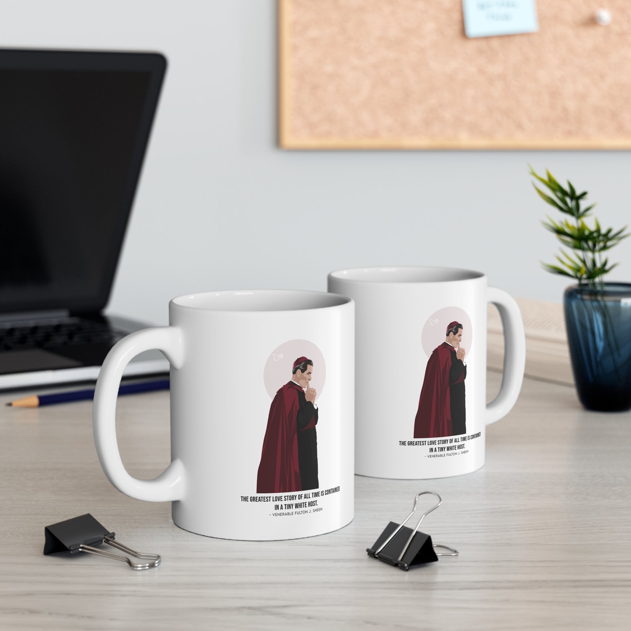 Fulton J. Sheen Coffee Mug