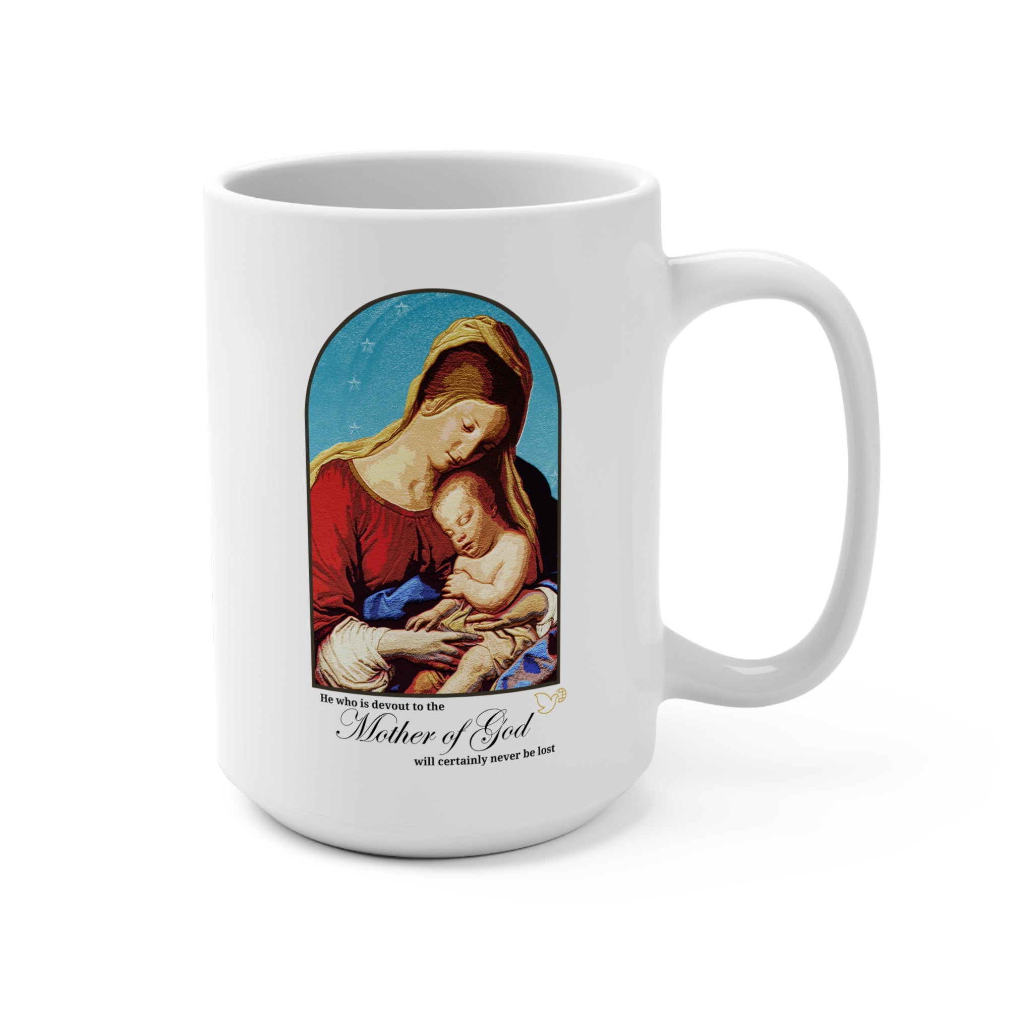 Mary, Mother of God Coffee Mug 15oz