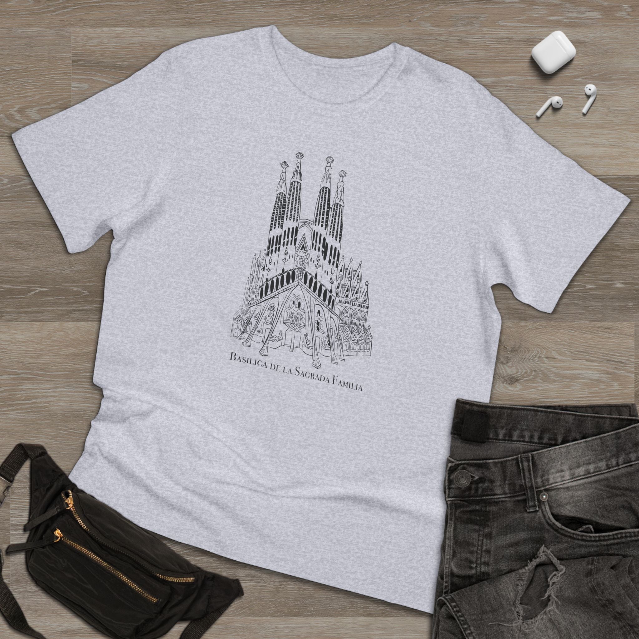 Basilica De La Sagrada Familia Unisex T-Shirt