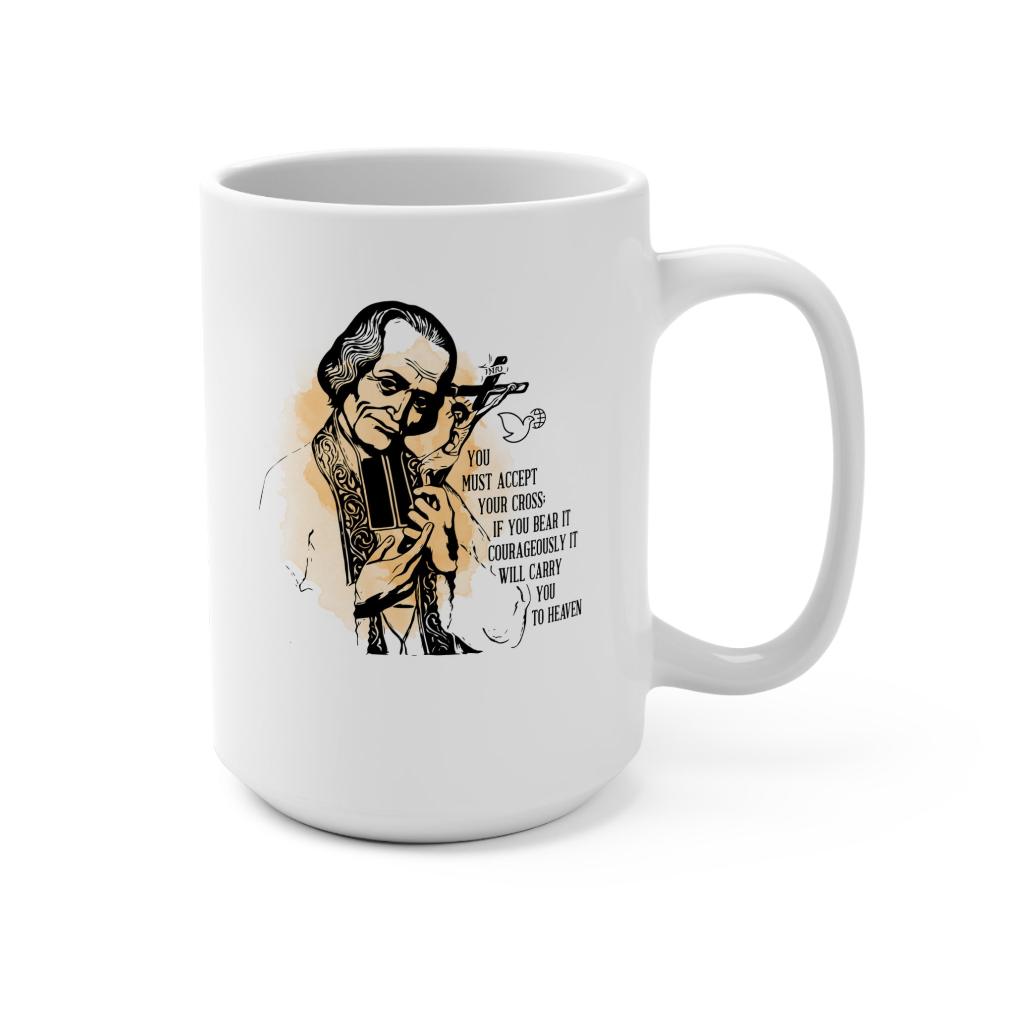 St. John Vianney Coffee Mug 15oz