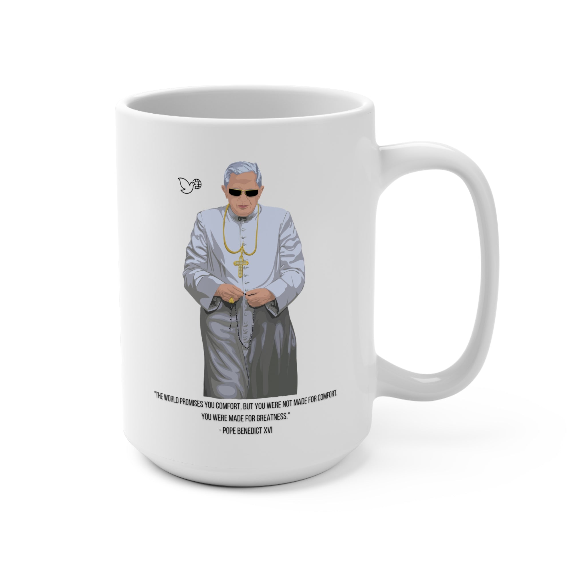 Pope Benedict XVI Coffee Mug 15oz