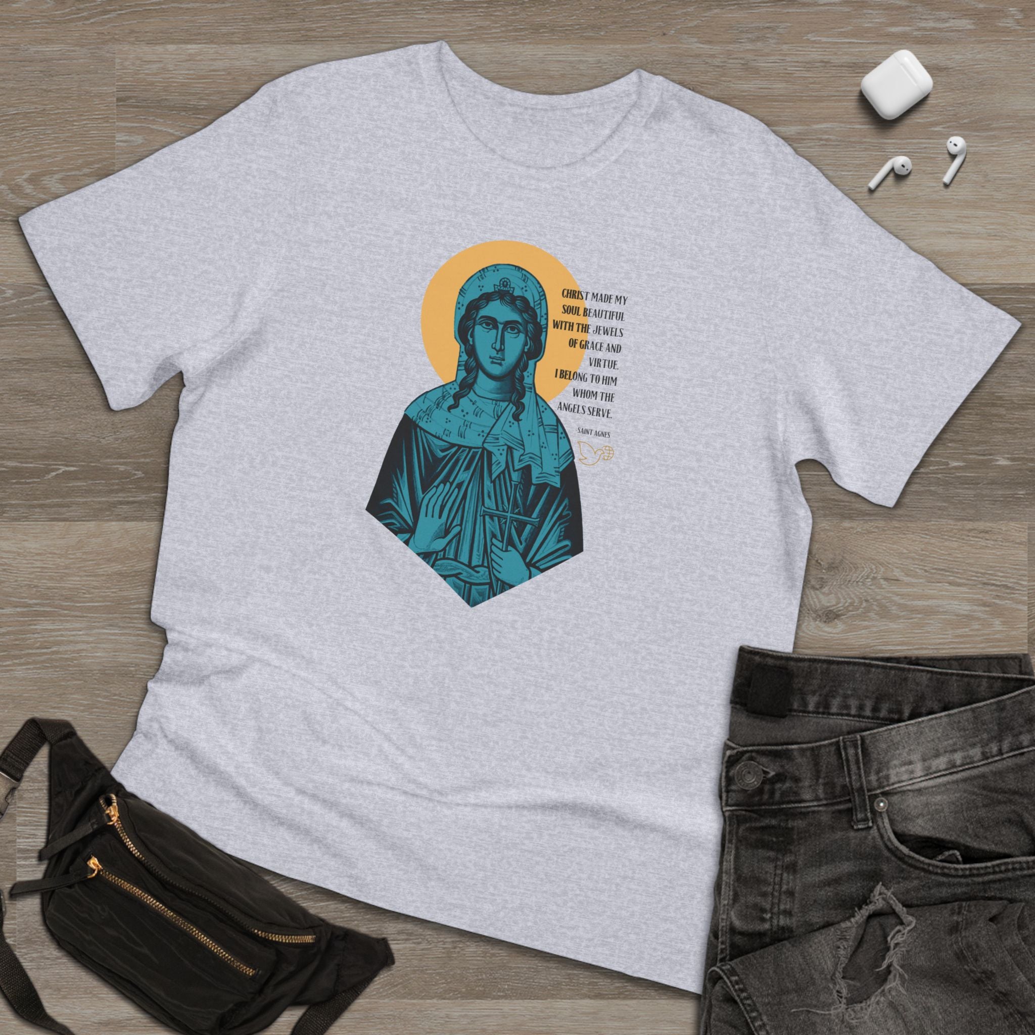 Saint Agnes of Rome Unisex T-shirt