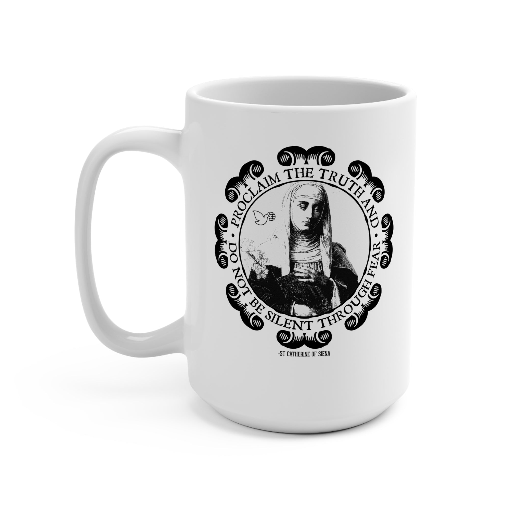 St. Catherine of Siena Coffee Mug 15oz