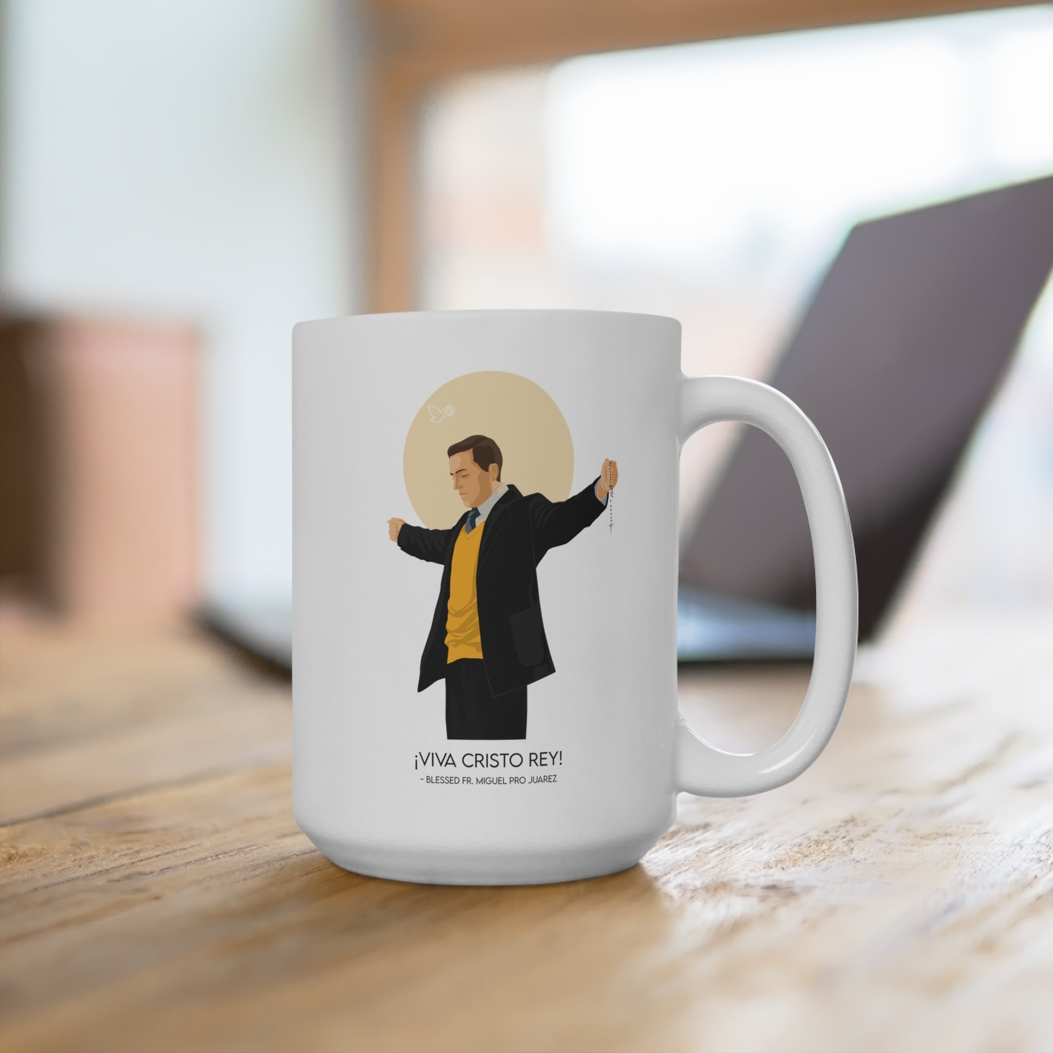 Blessed Fr. Miguel Pro Coffee Mug 15oz