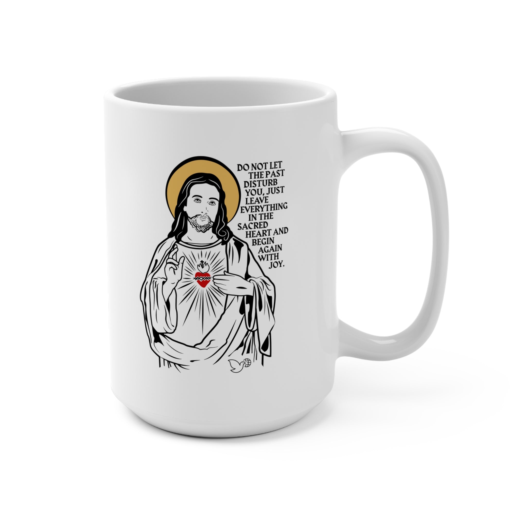 Sacred Heart of Jesus Christ Coffee Mug 15oz