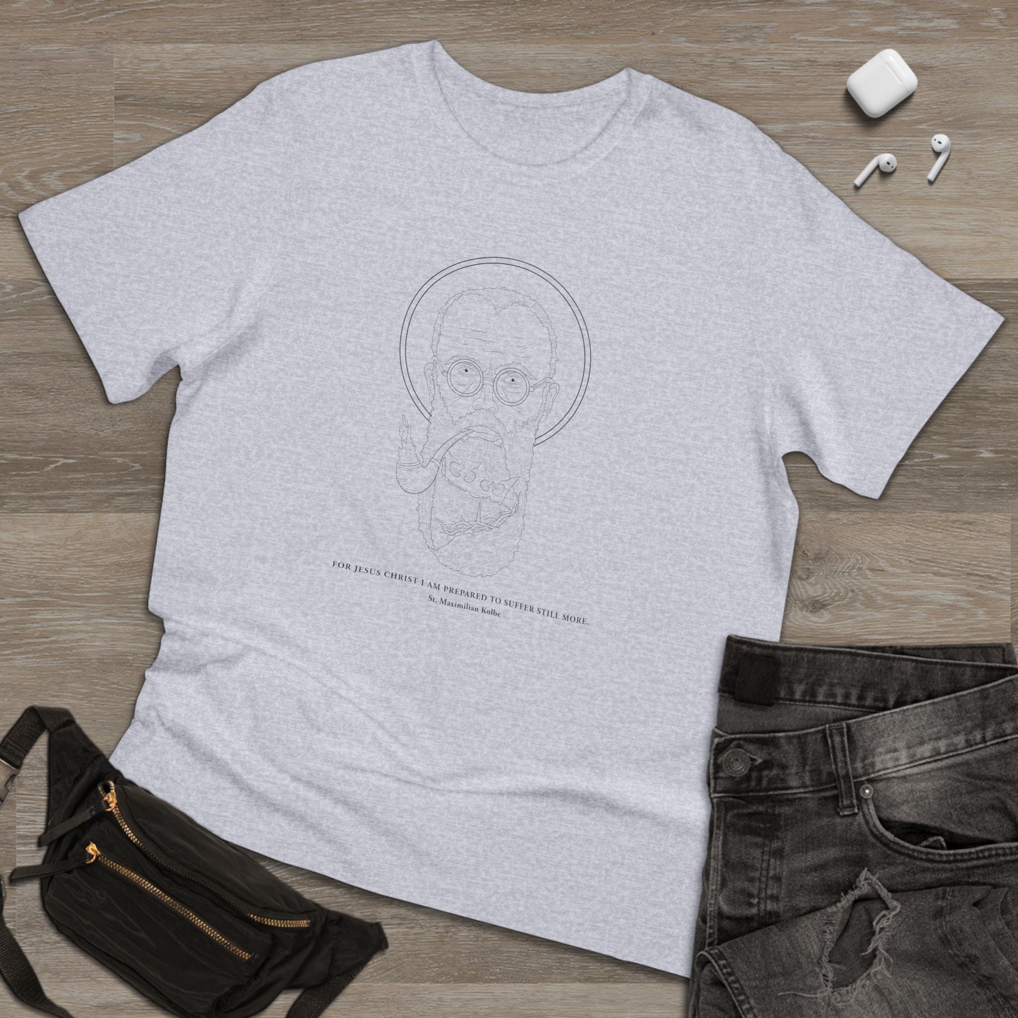 St. Maximilian Kolbe Unisex T-Shirt