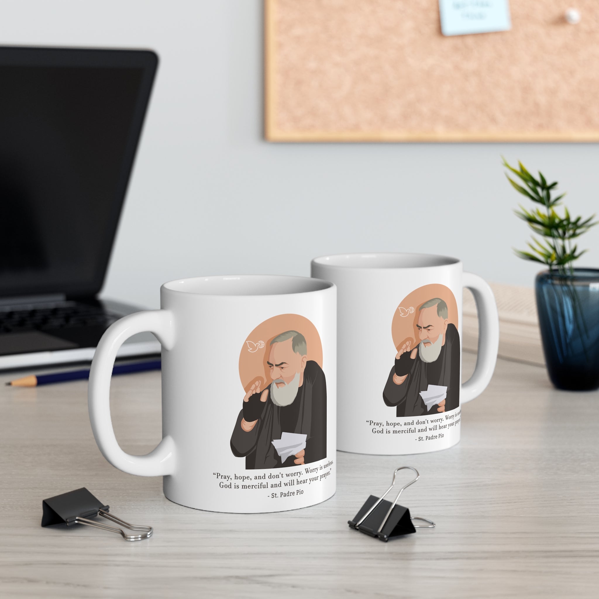 Saint Padre Pio Coffee Mug