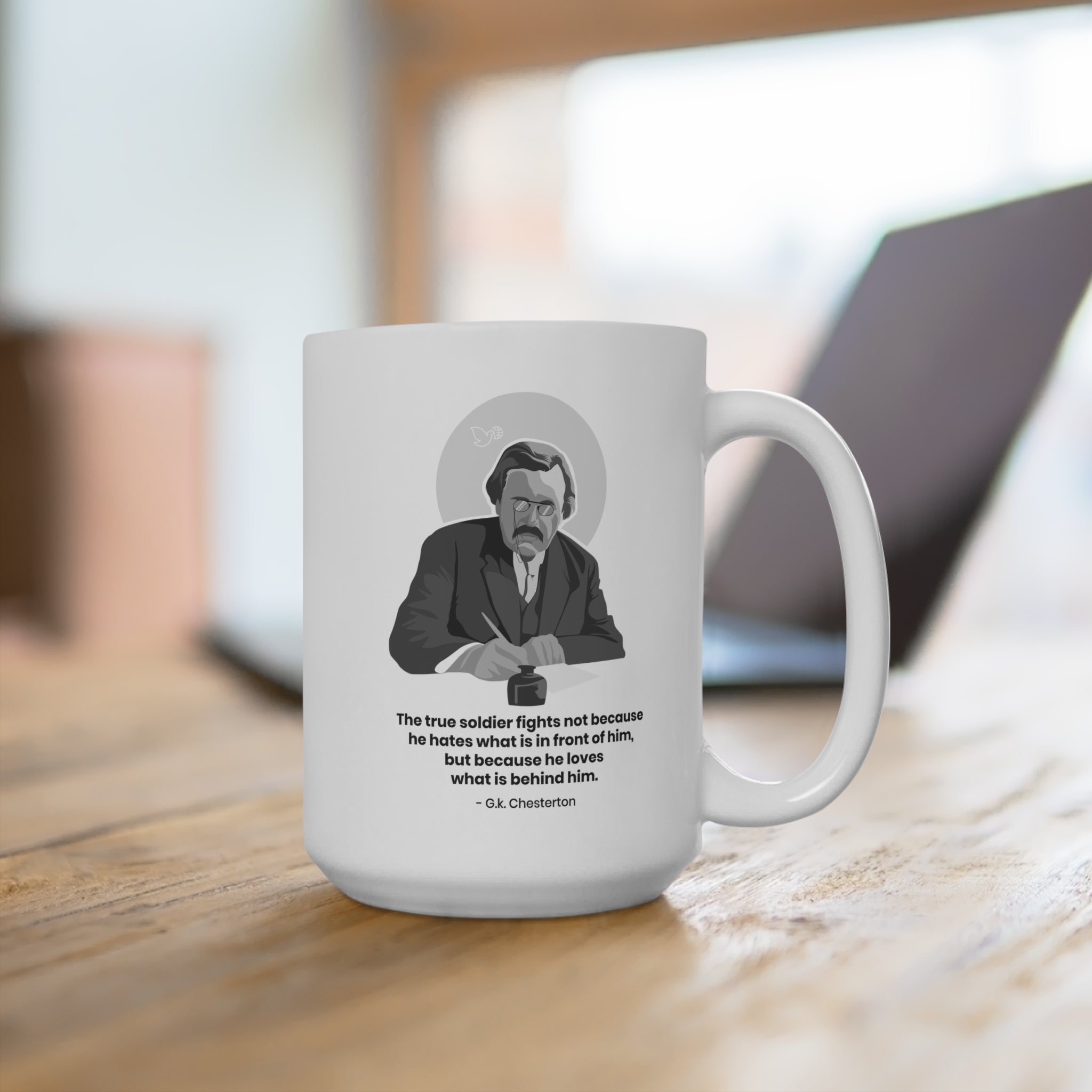 GK Chesterton Coffee Mug 15oz