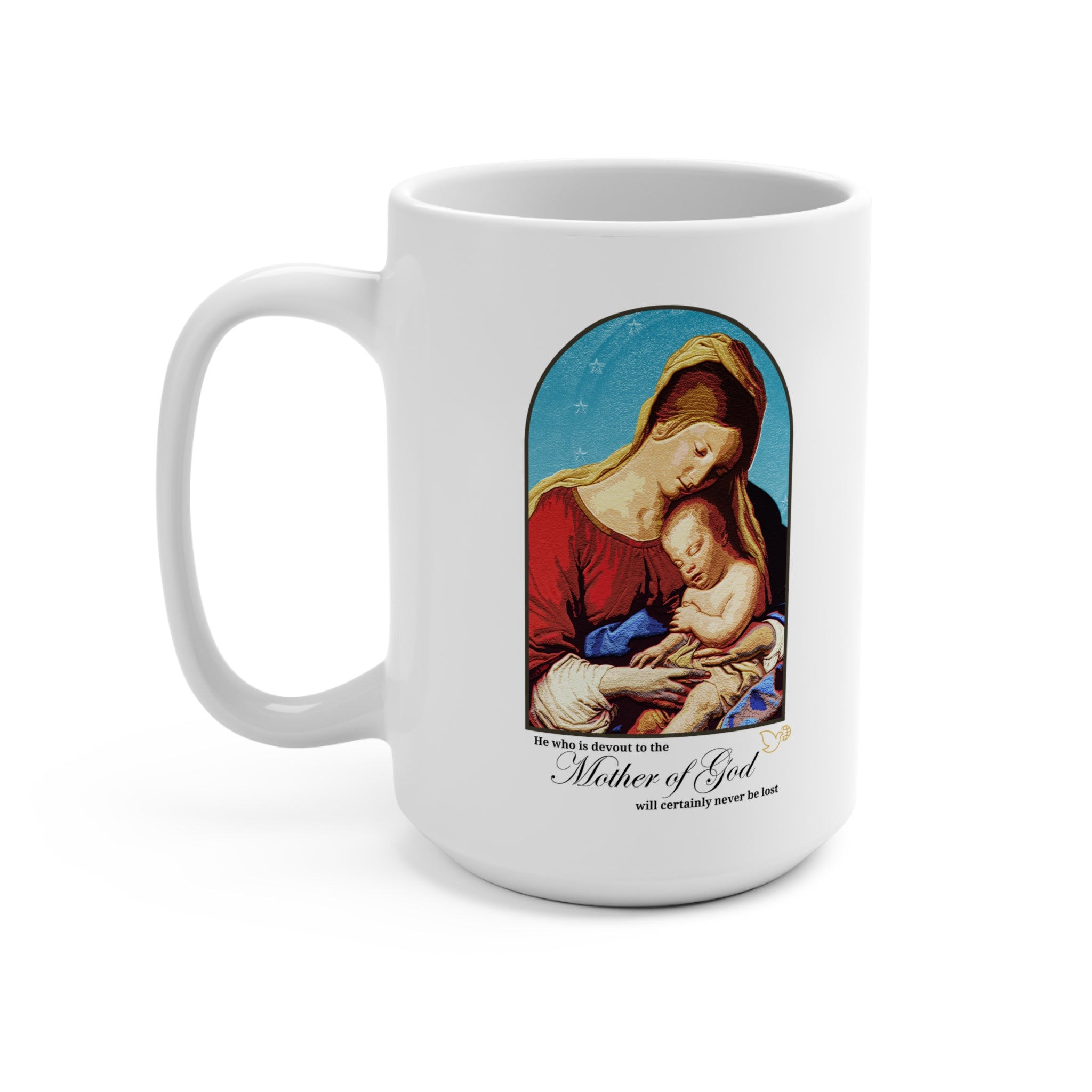 Mary, Mother of God Coffee Mug 15oz