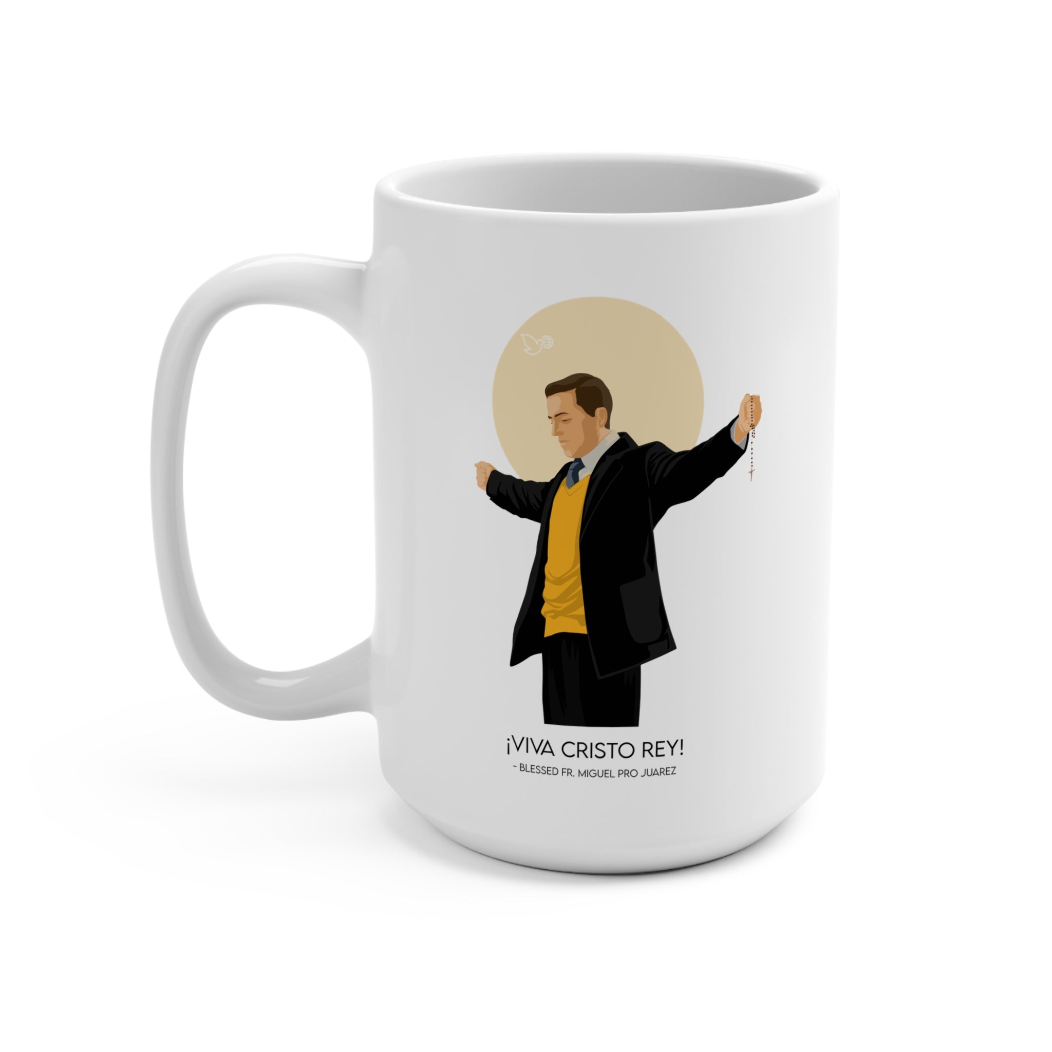 Blessed Fr. Miguel Pro Coffee Mug 15oz