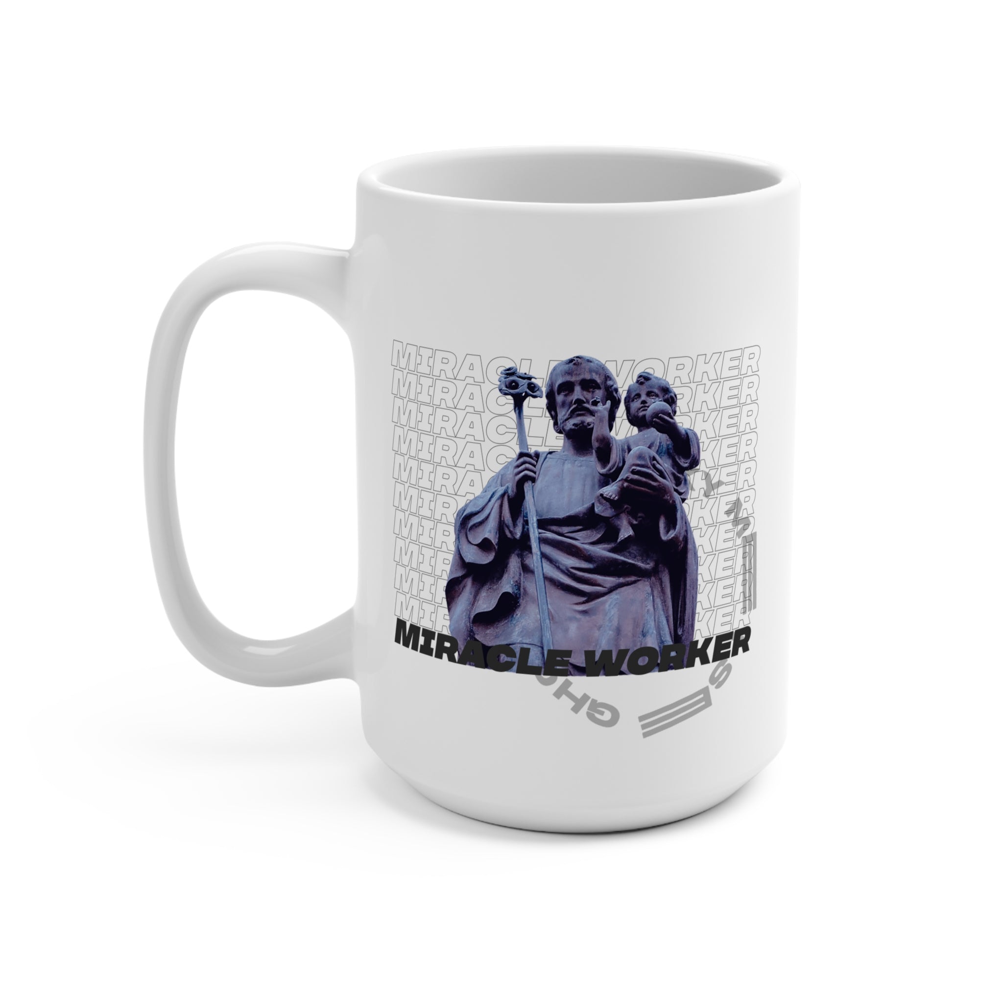 St. Joseph Miracle Worker Coffee Mug 15oz