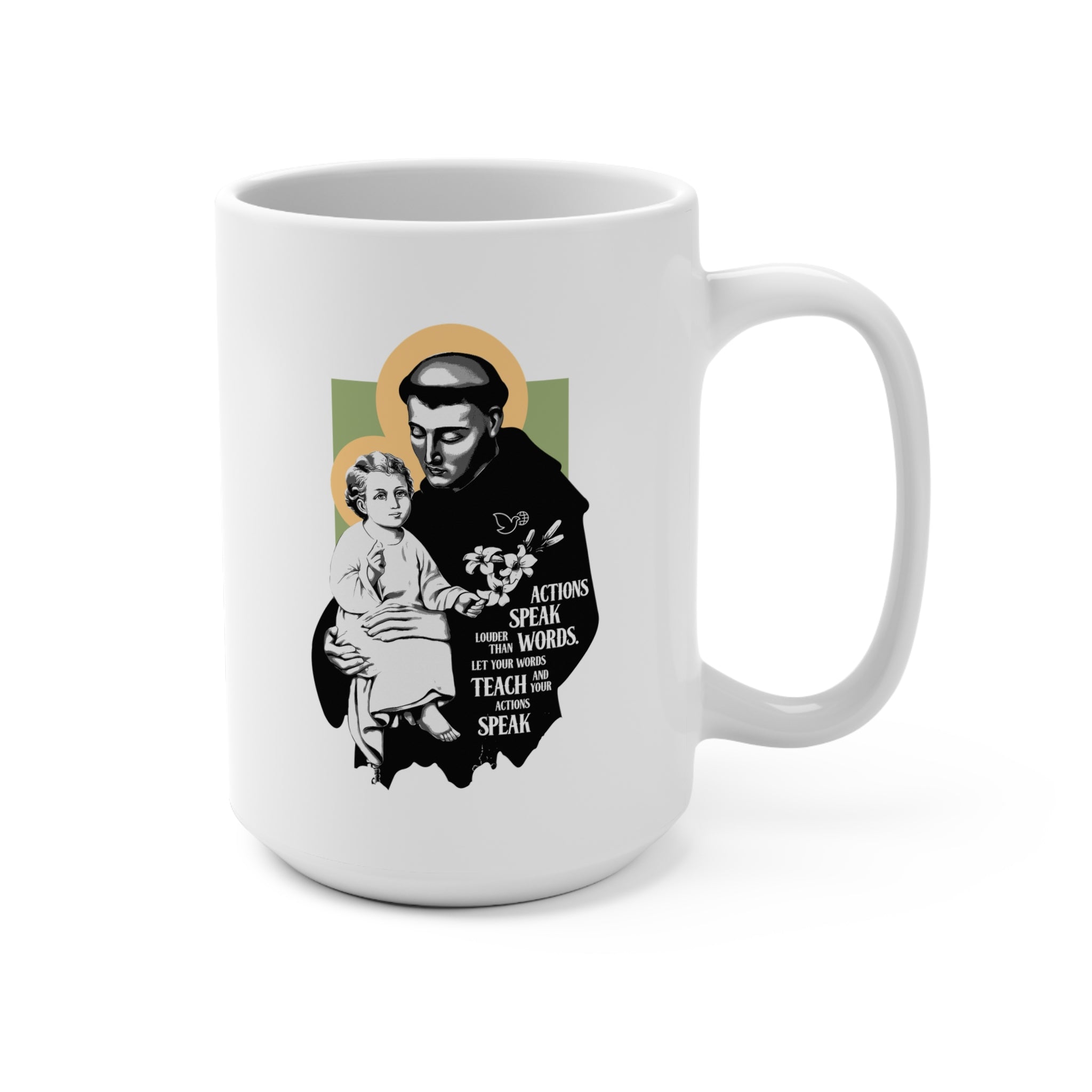 St. Anthony of Padua Coffee Mug 15oz