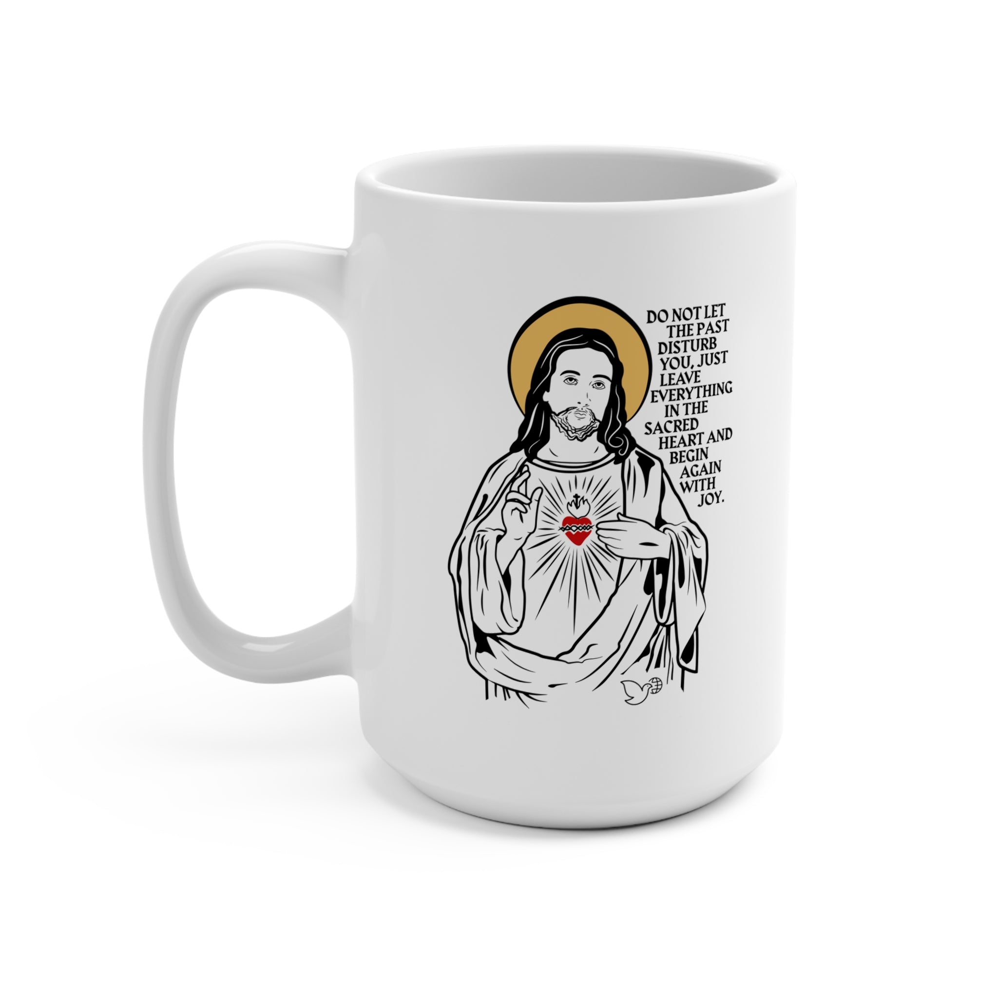 Sacred Heart of Jesus Christ Coffee Mug 15oz